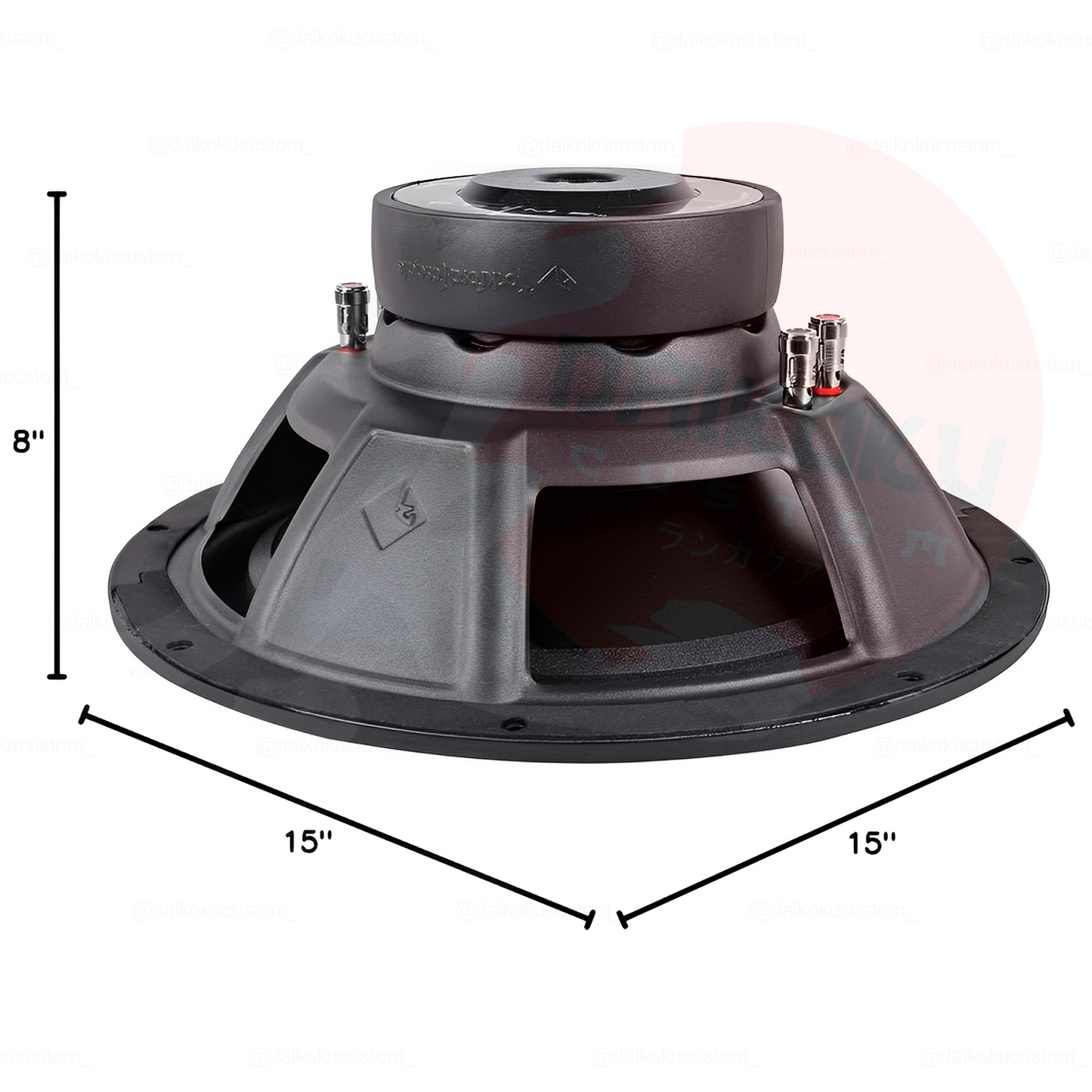 Subwoofer Rockford 250w Rms Prime 12"