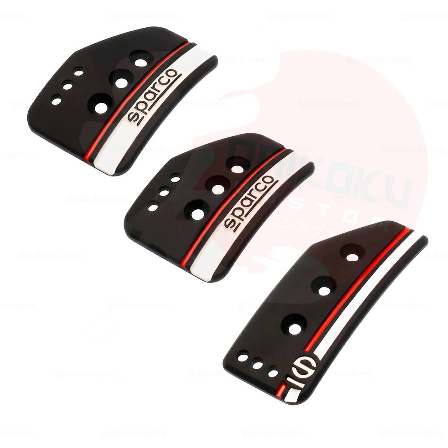 Cubre pedal sparco negro