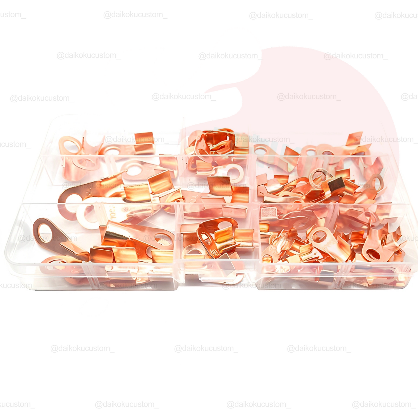 Caja Terminales SC Cobre 50pcs Diferentes Medidas H53-80