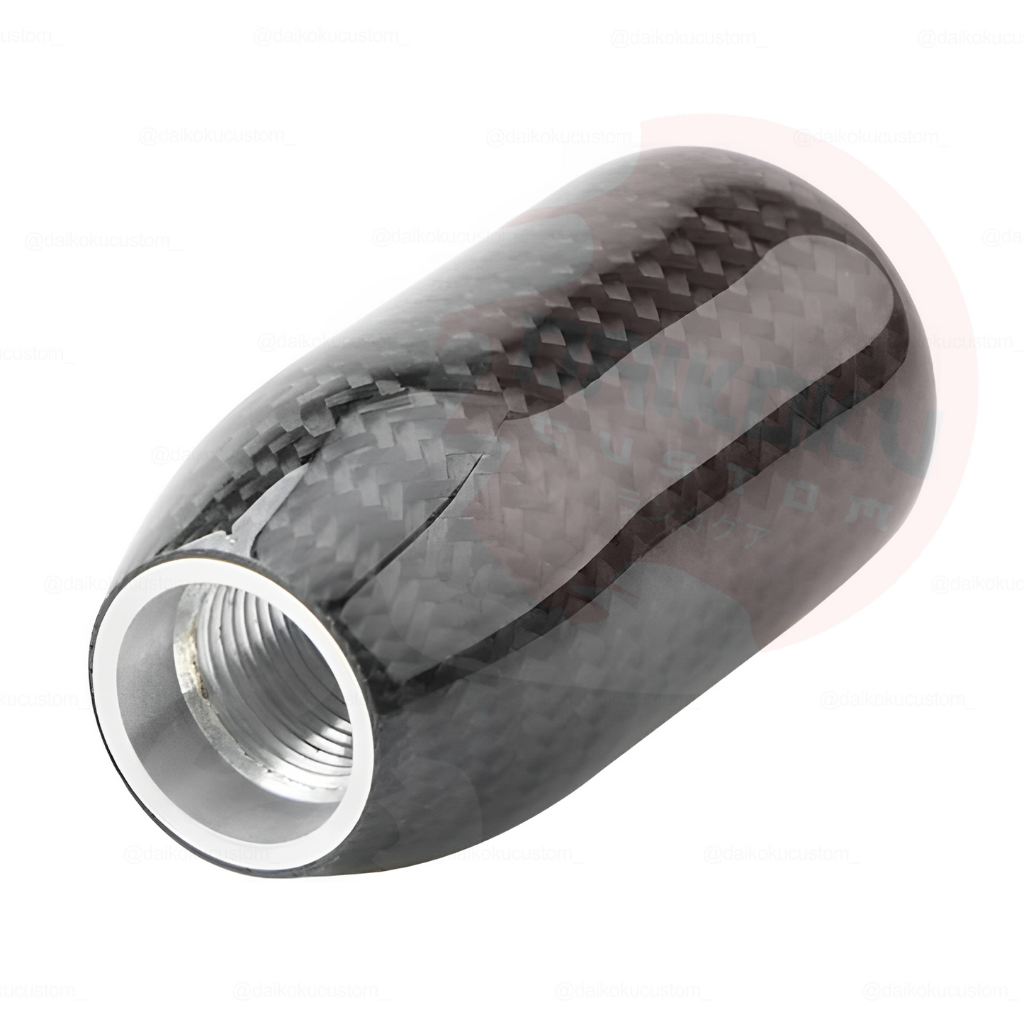 Pomo Carbono Clasico Corto H54-30 70mm