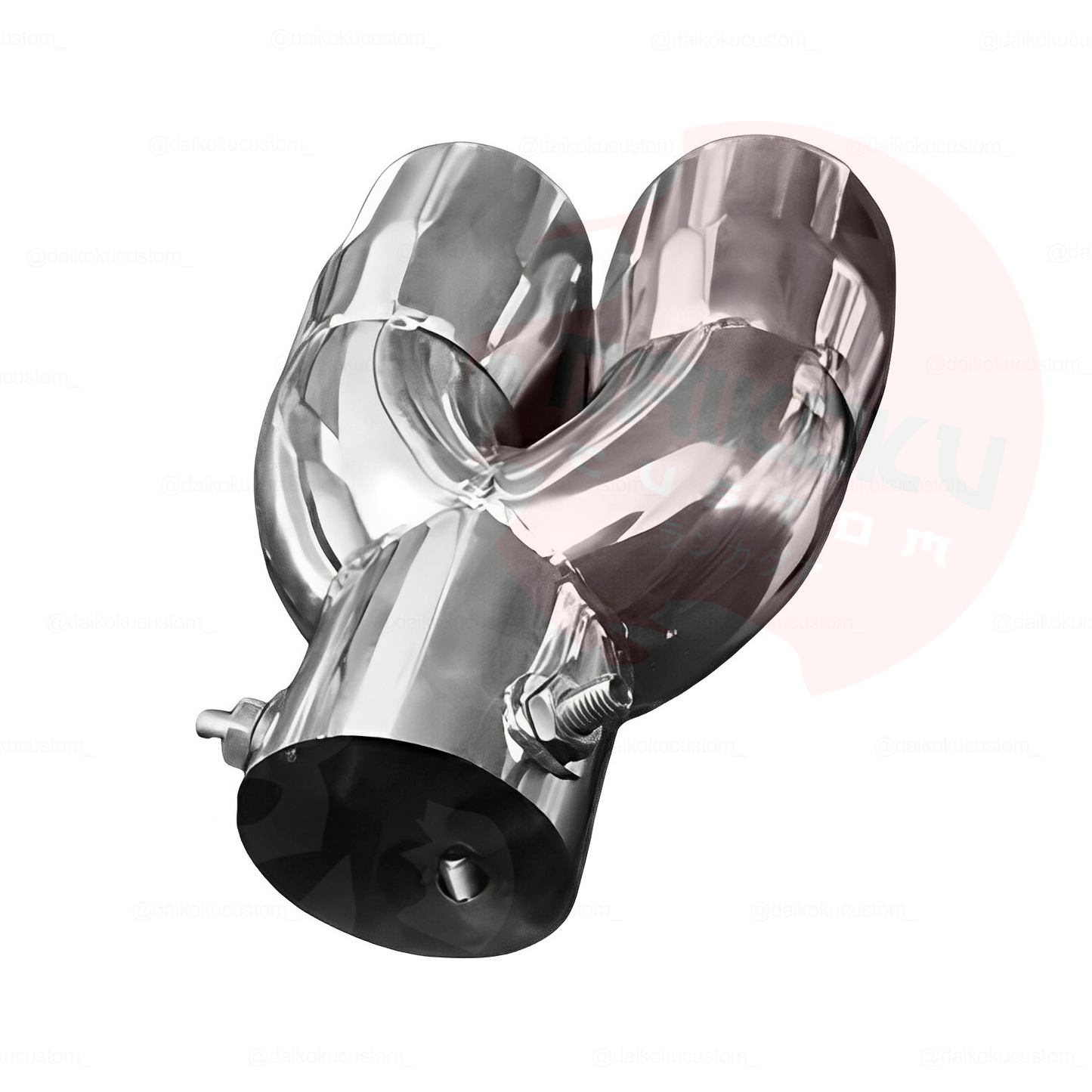 Cola Escape Doble Cromada Grande (WH0138) H26-25 Universal