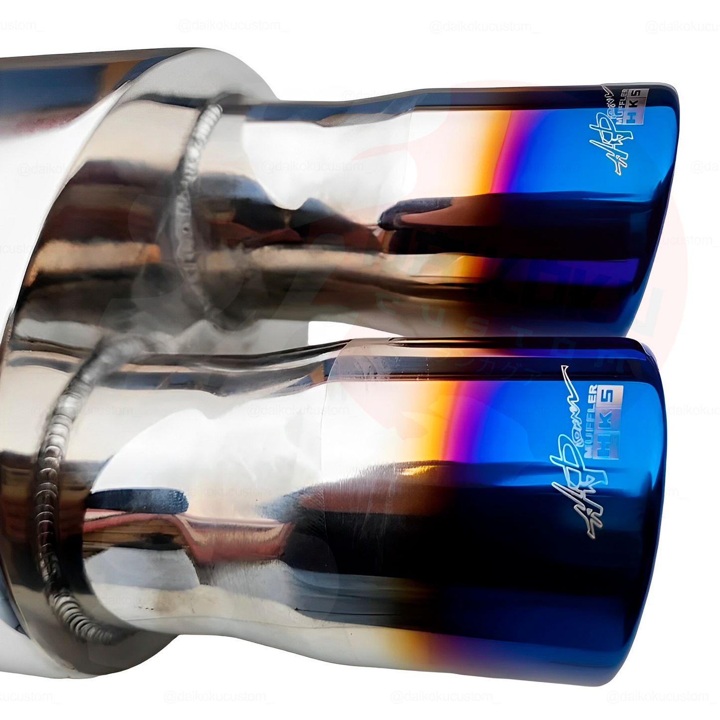 Escape Alto Flujo HKS Doble Salida 2" a 3"