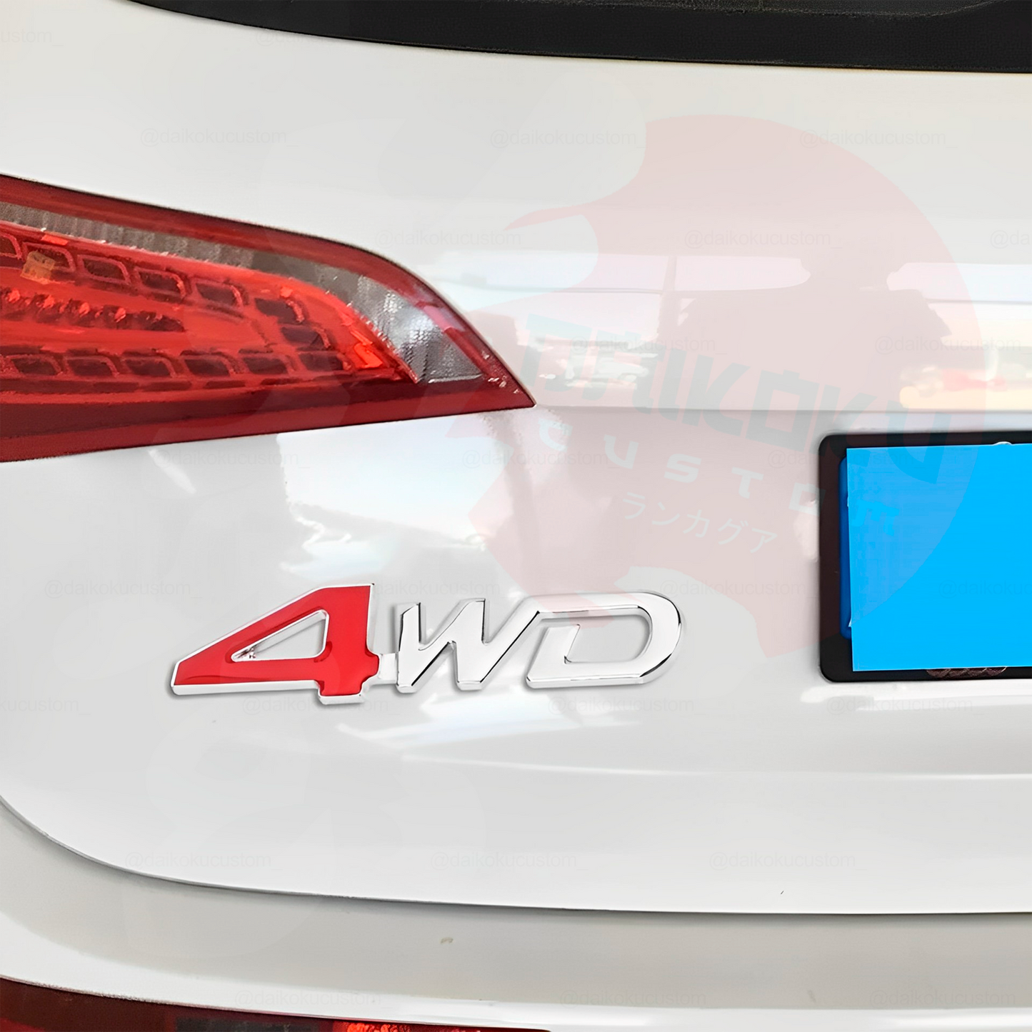 Emblema Adhesivo Trasero 4wd