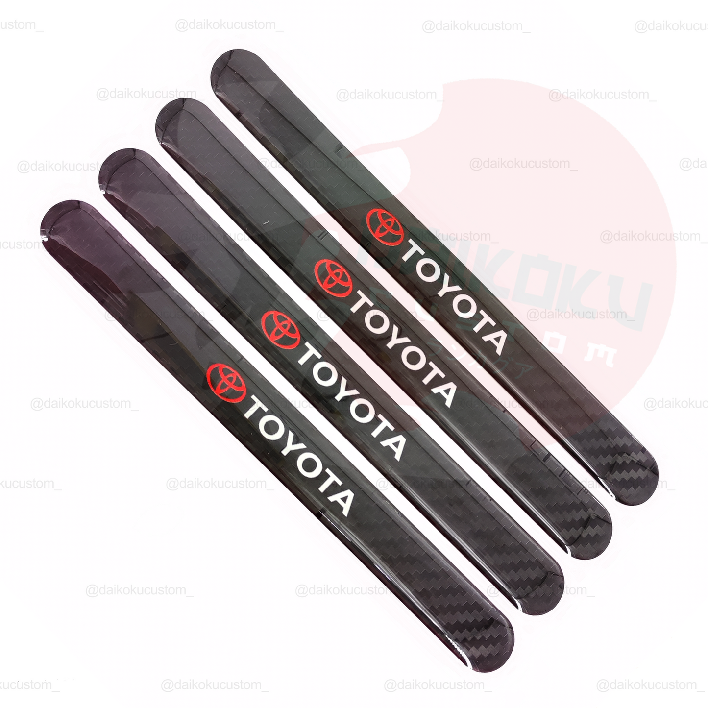 Protector Manilla + Tope Puerta Toyota 8pcs Adhesivo