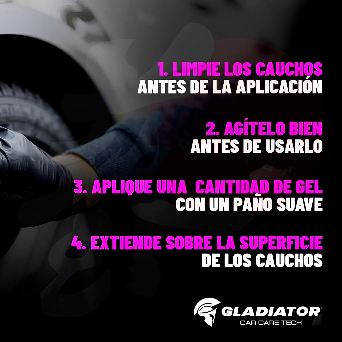 Sellado Gel Neumático Brillo Larga Duración Gt35w