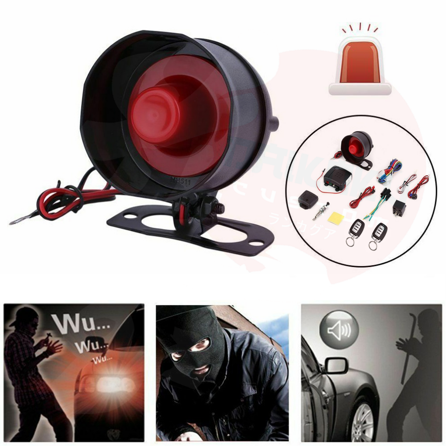 Alarma Seguridad ECO Sistema Robos Seguridad + 2 Controles