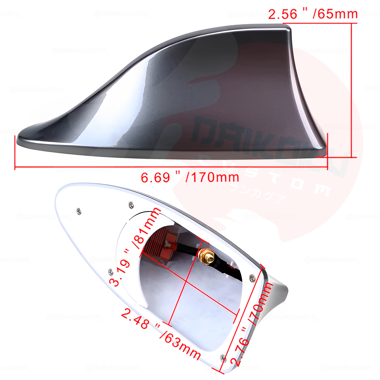 Antena Aleta Tiburon Funcional