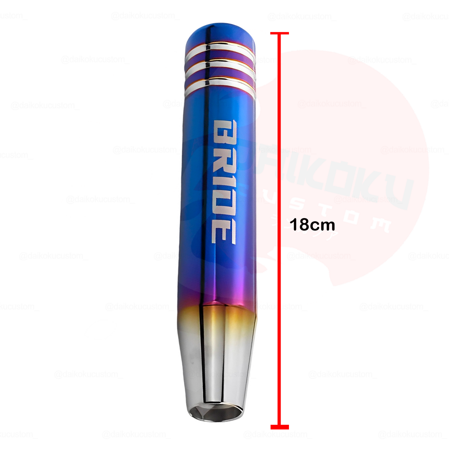 Pomo Bride Largo 18cm Ionizado