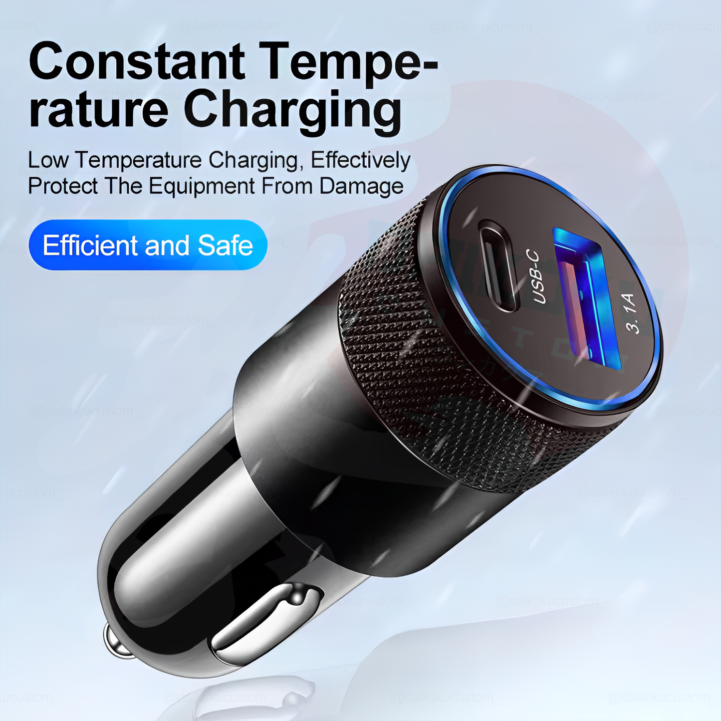 Cargador Celular 18w Carga Rapida 3.1a Usb Tipo-C Eco