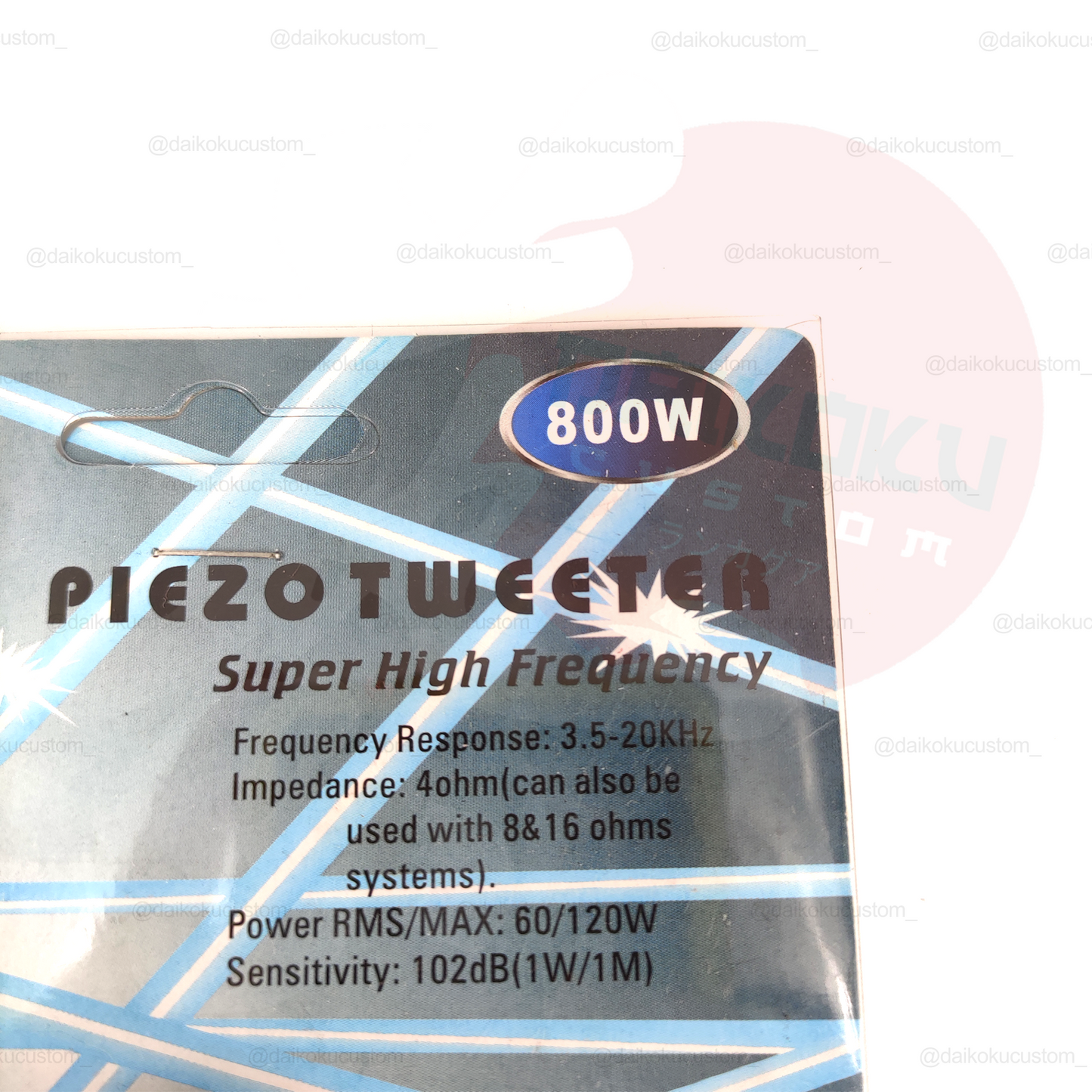 Tweeters X2 Mingyuan My-280g 800w Blister