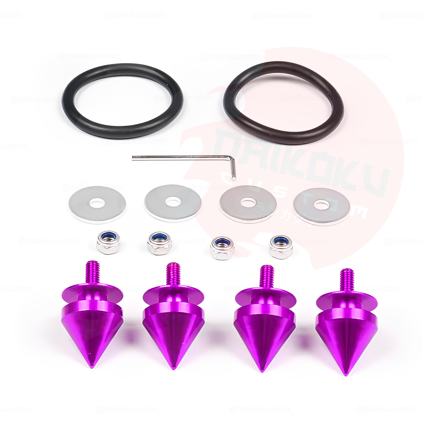 Sujetador Punta + Elasticos Parachoque