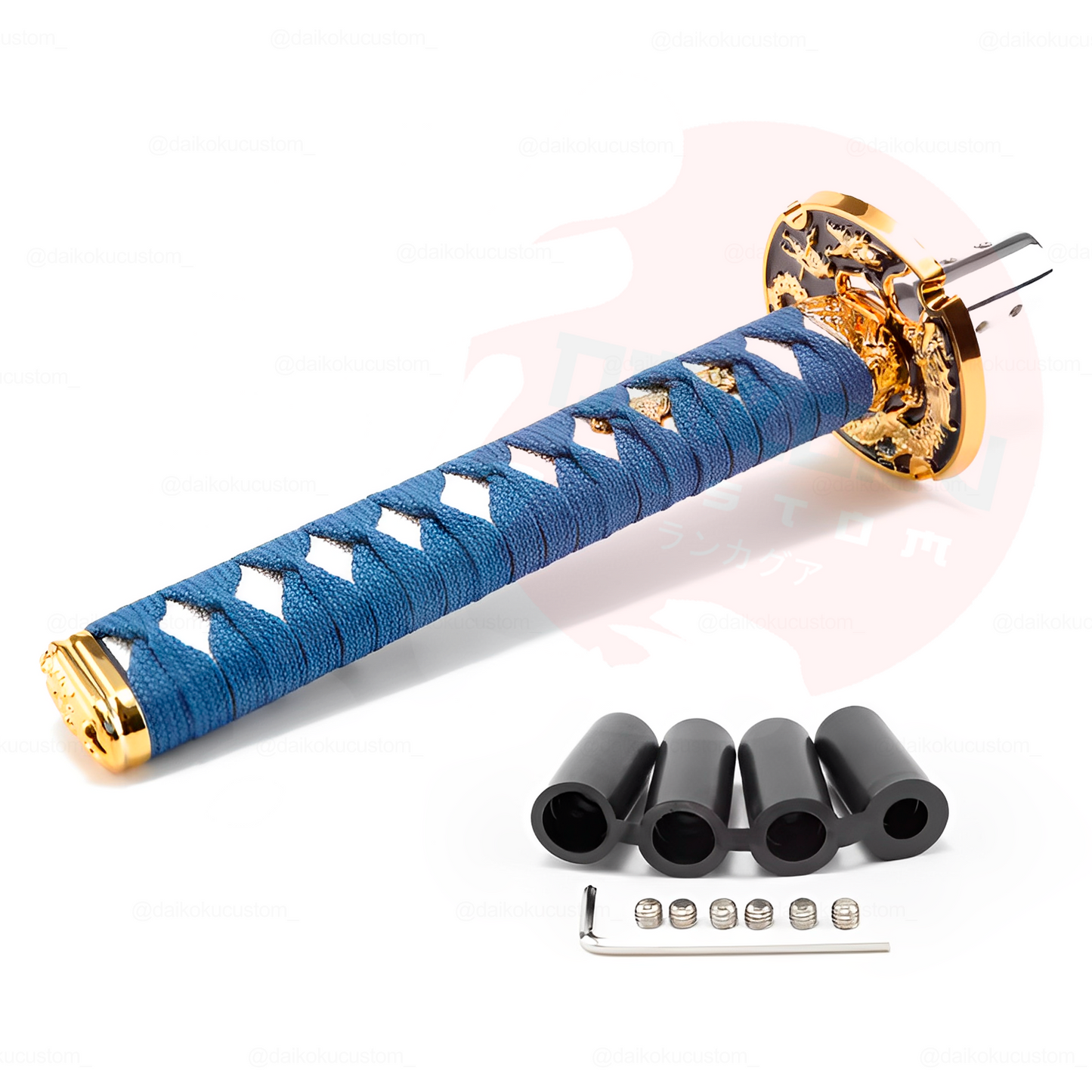 Pomo Katana Eco 20cm Metalico