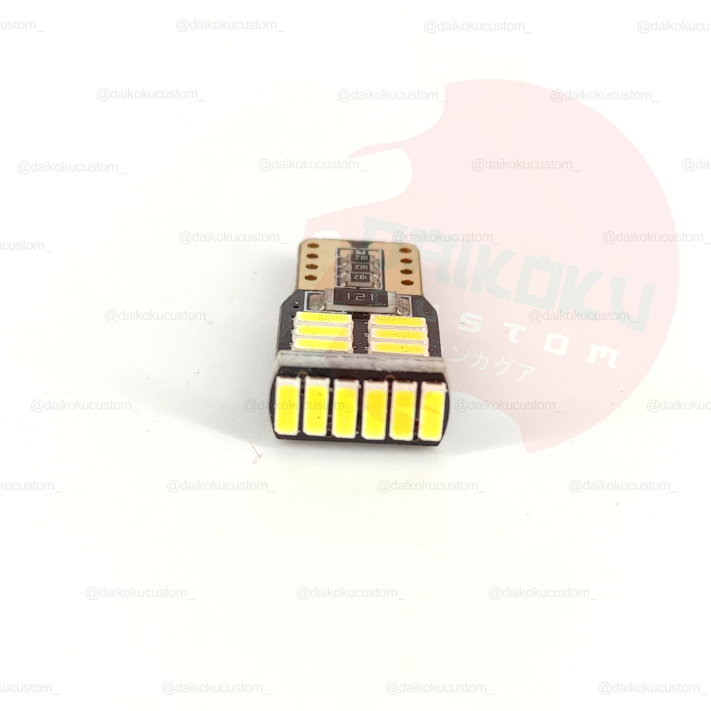 1 Ampolleta Led T10 4014 18 Led Canbus 12v Blanco