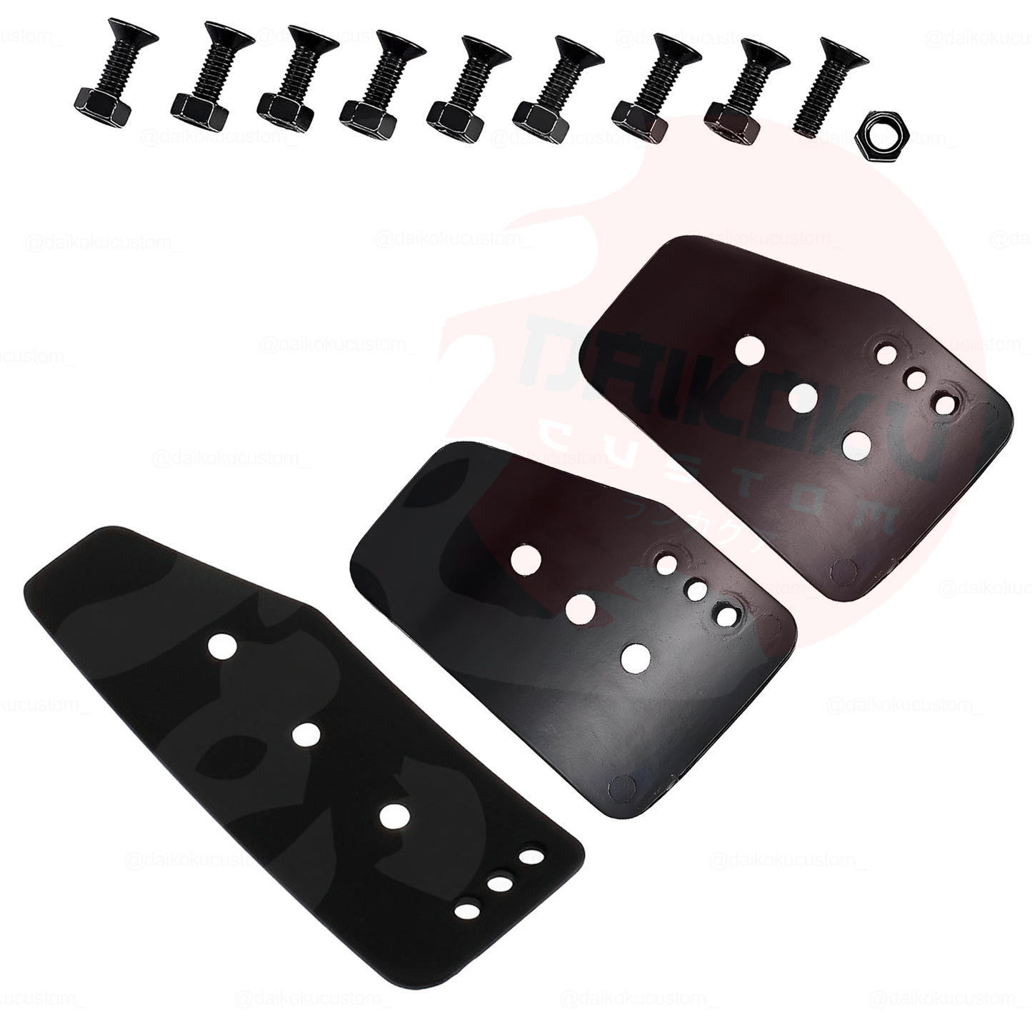 Cubre pedal sparco negro