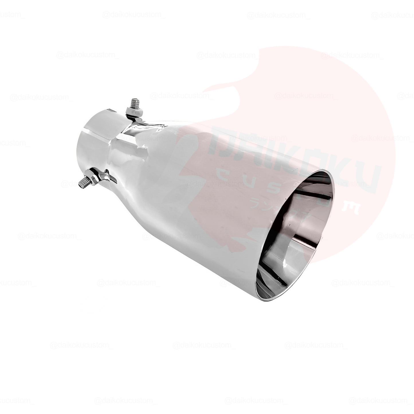 Cola Escape Cromada 2,5" A 3,5" Wh0248b Universal