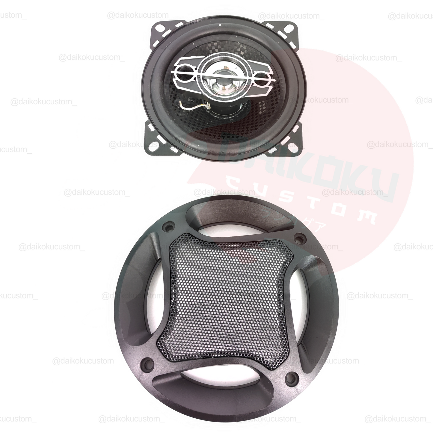 Parlantes 10cm 250w Munditel Ts-1072