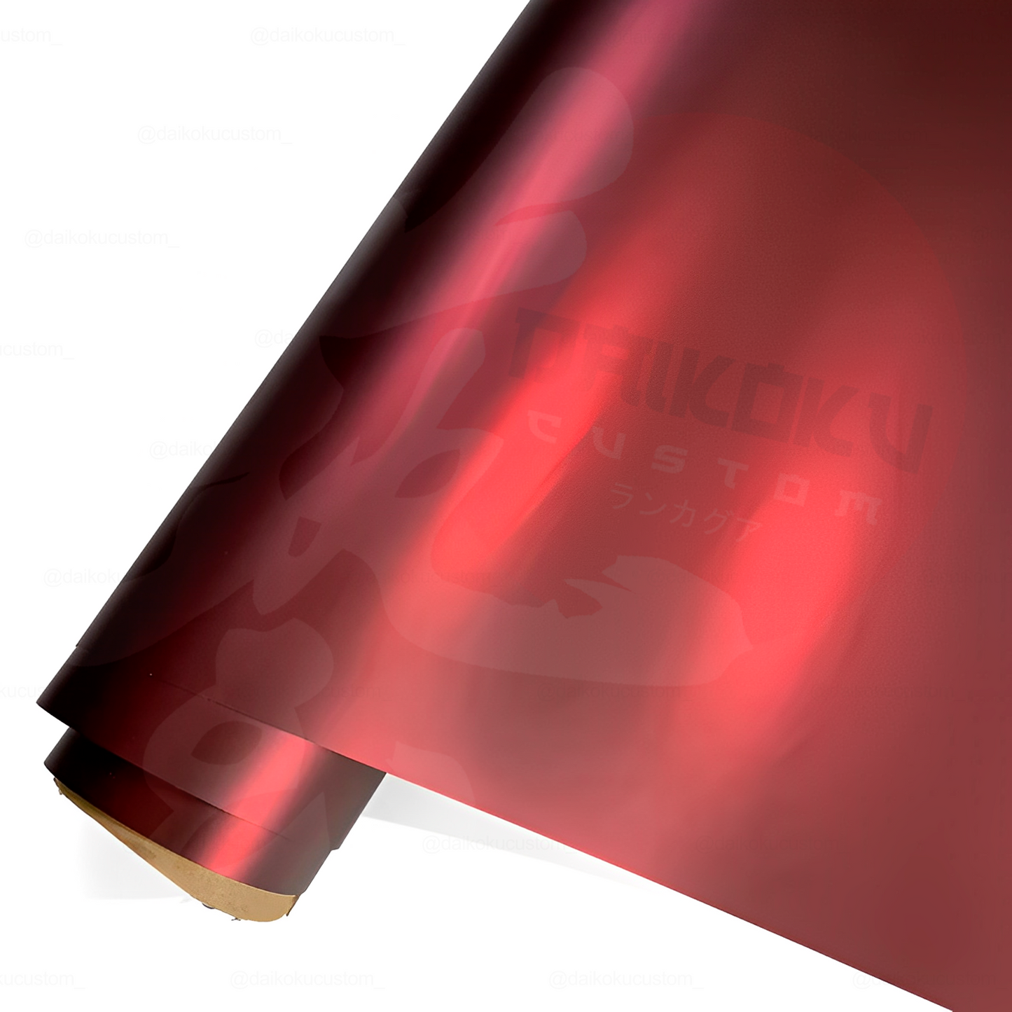 Vinilo Rojo Metalizado Acabado Mate 1.52mt x Metro Lineal