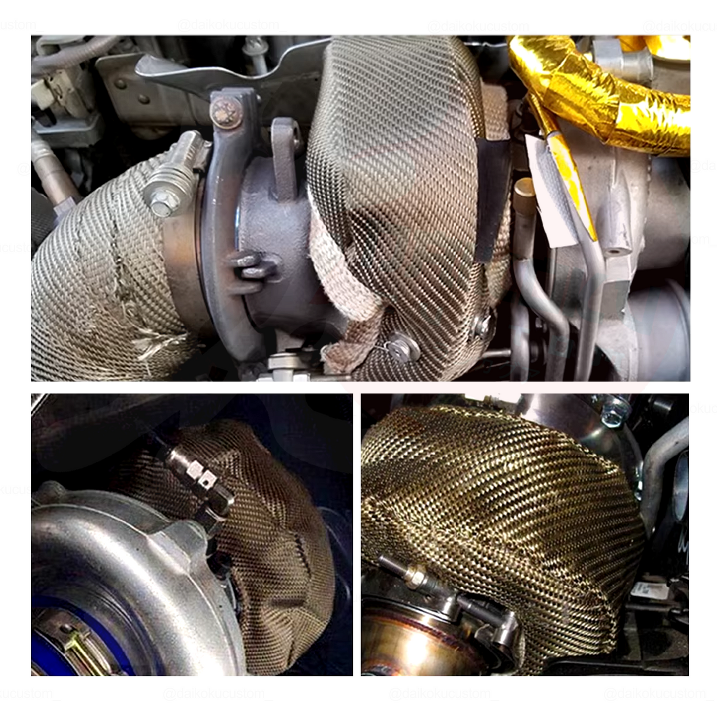 Cubre Turbo Titanio T25/T28 GT25 GT28 GT30 GT35