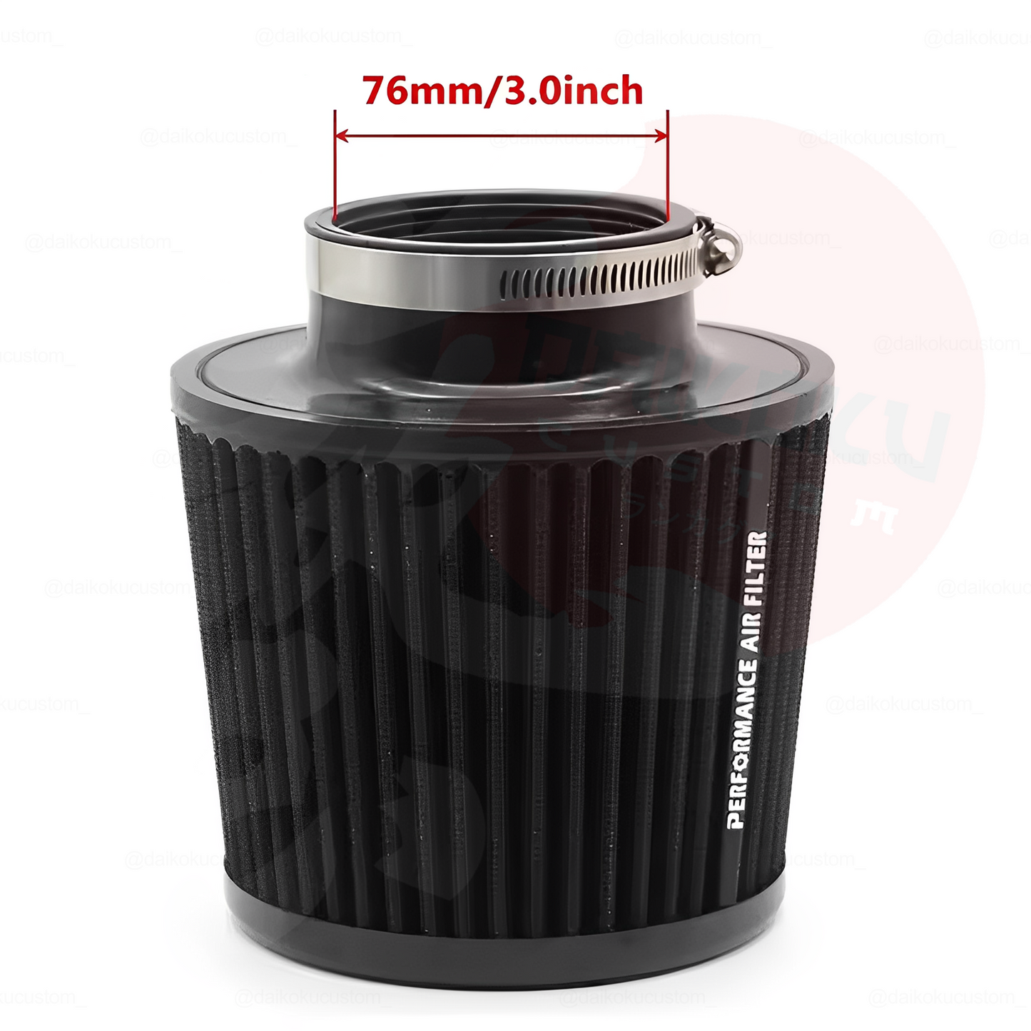 Filtro Conico Tipo Panal S/M Universal 3"