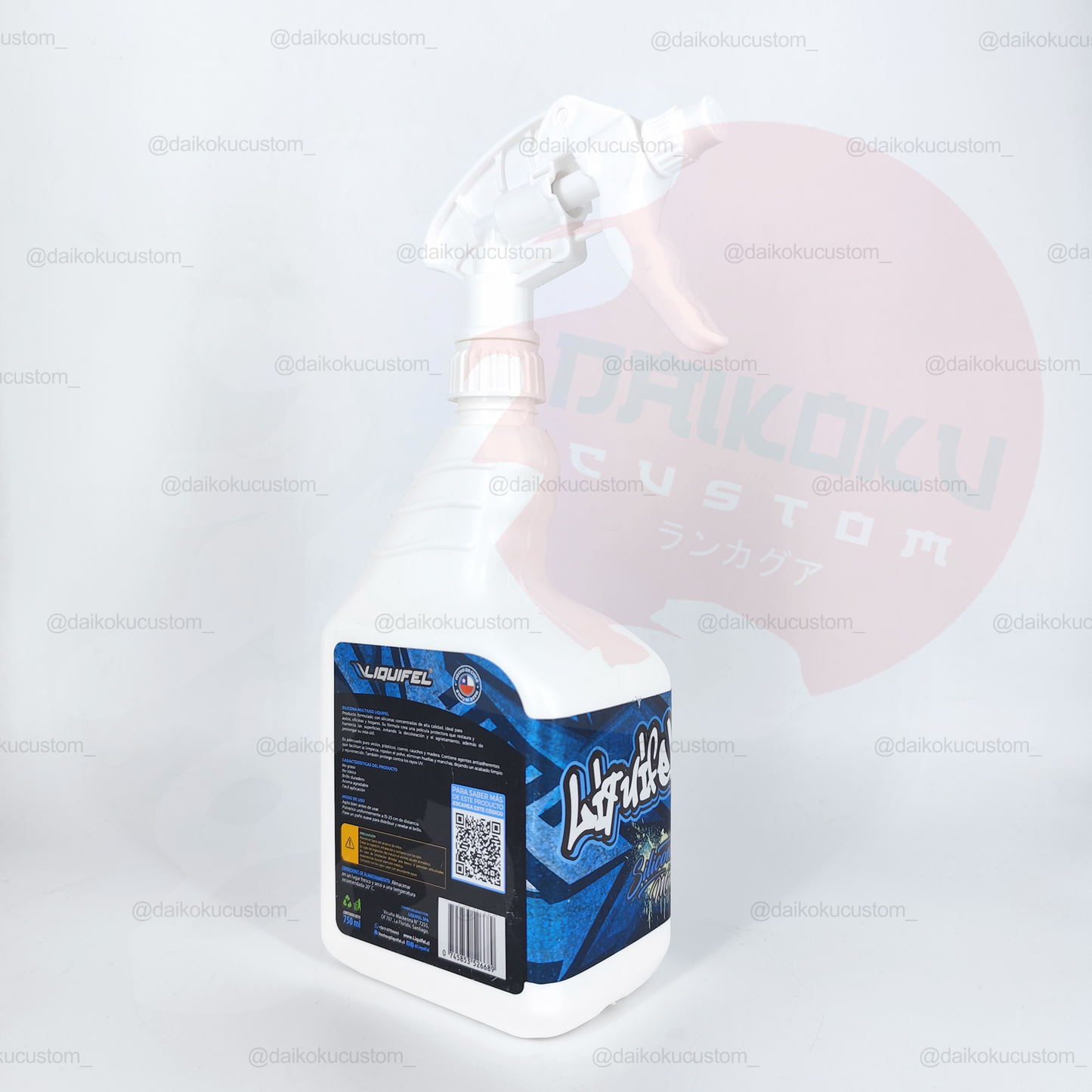 Silicona Tablero Auto Fragancia Men 750ml Liquifel