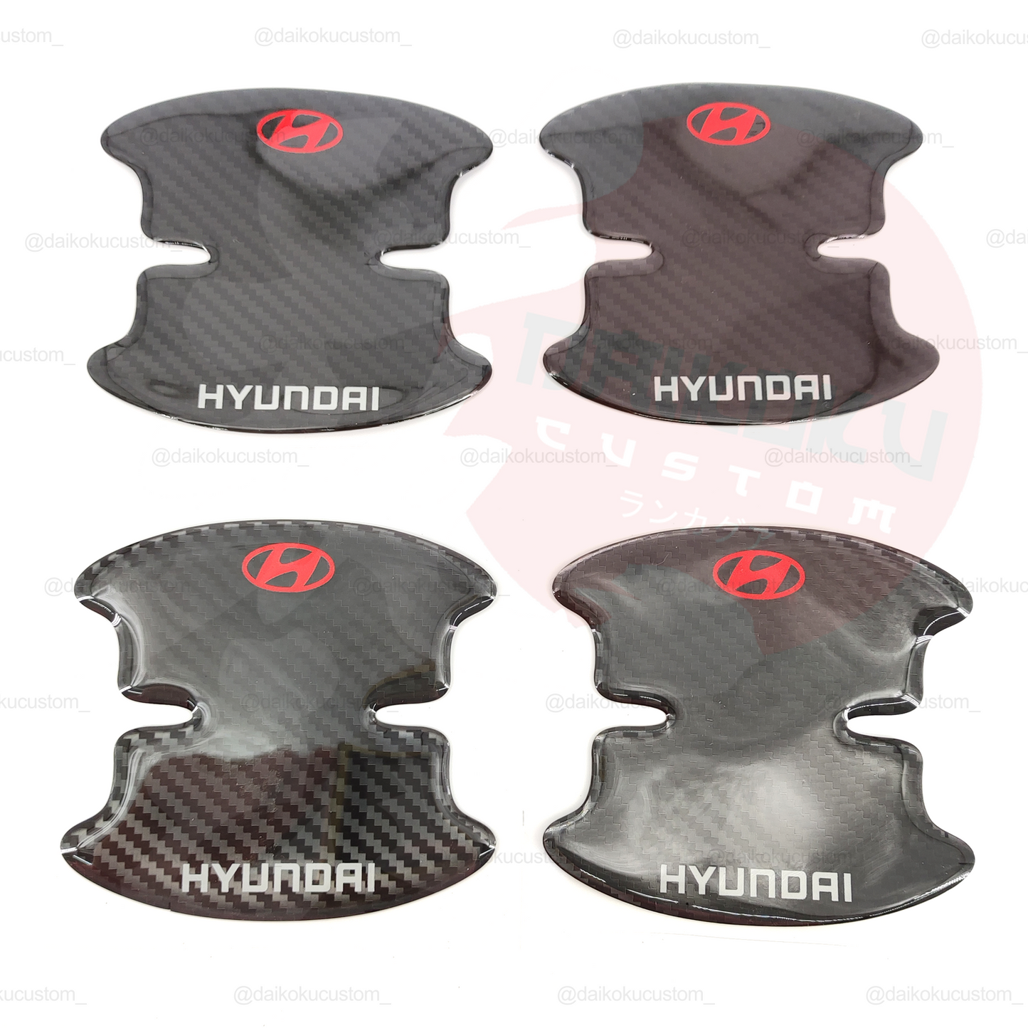 Protector Manilla + Tope Puerta Hyundai 8pcs Adhesivo