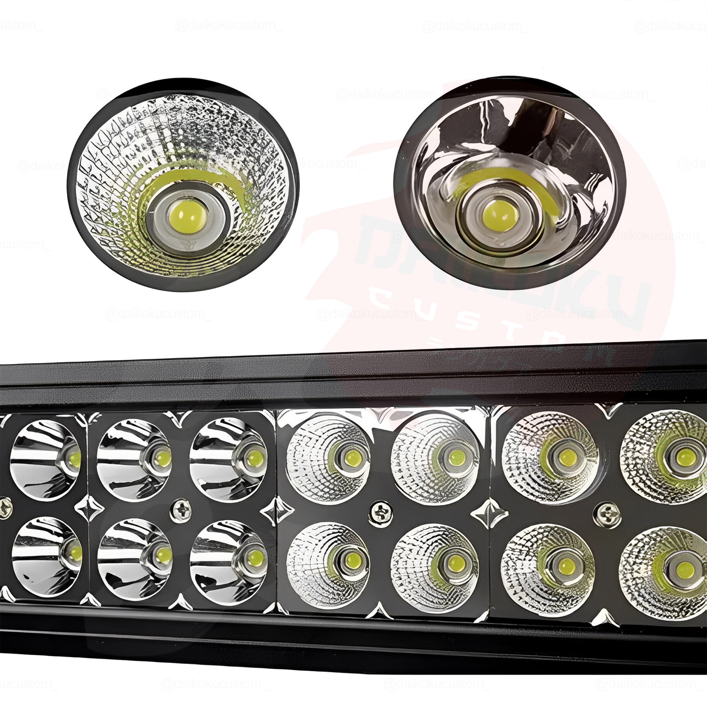 Barra Led Doble Fila 180w 80cm 32"