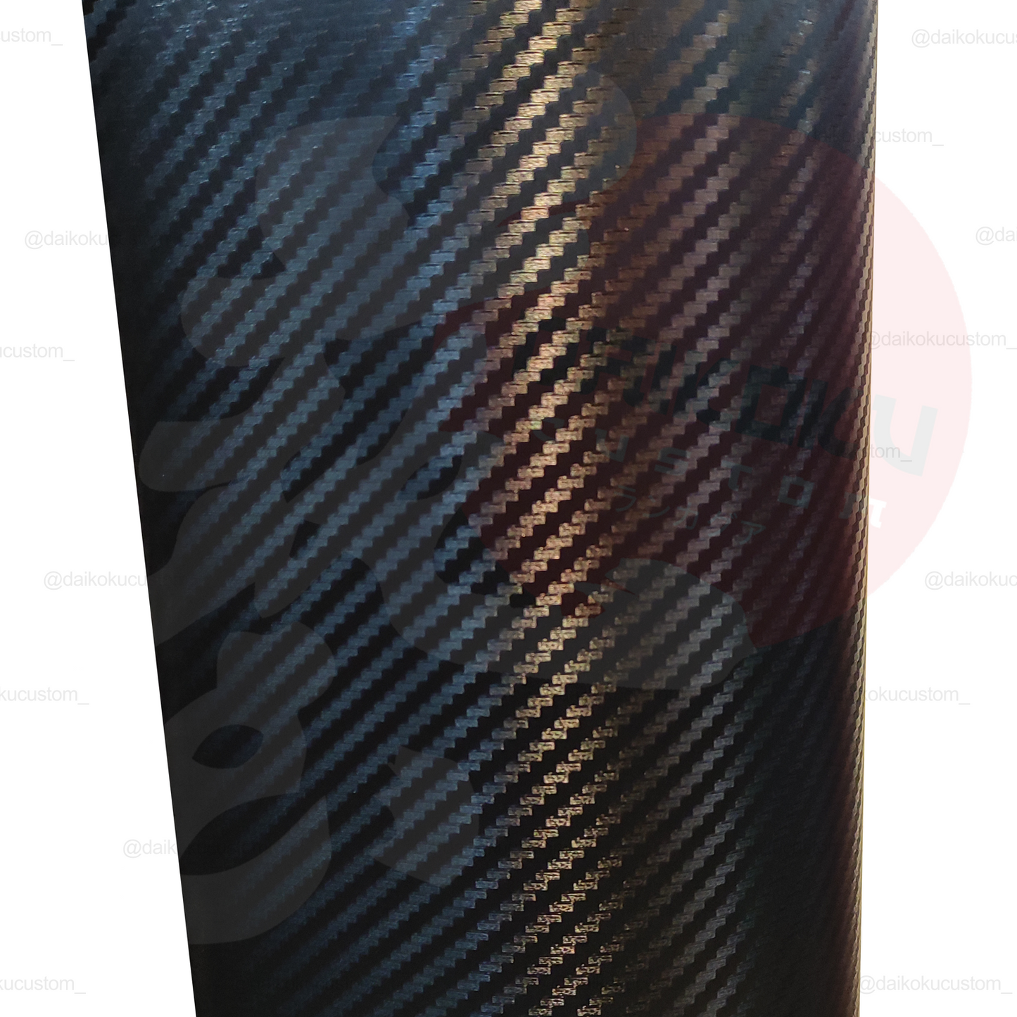 Vinilo 4d Carbono Negro 1.27mt x 1mt
