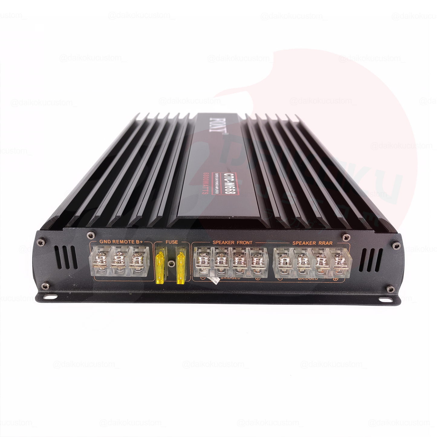 Amplificador Fony 4ch 6800w Ctc-M668