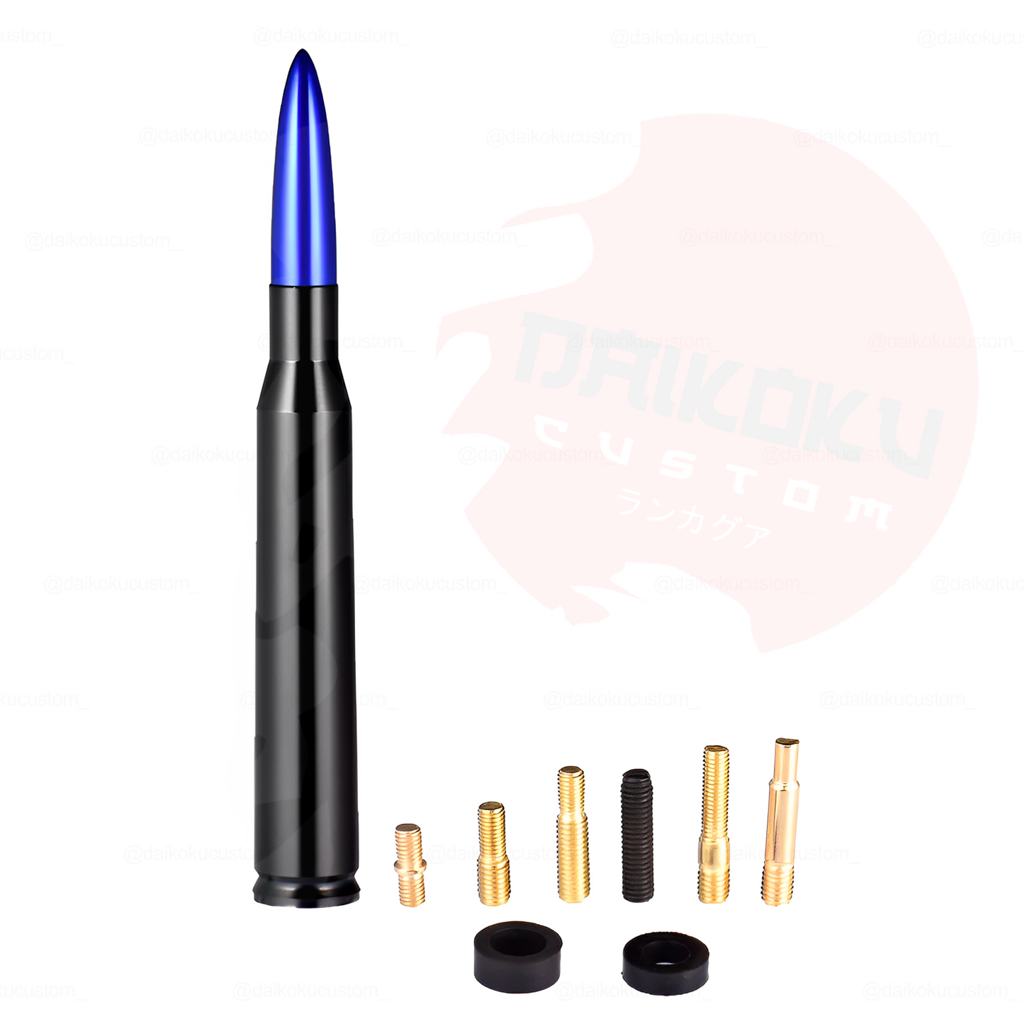 Antena Tipo Bala Larga 14cm