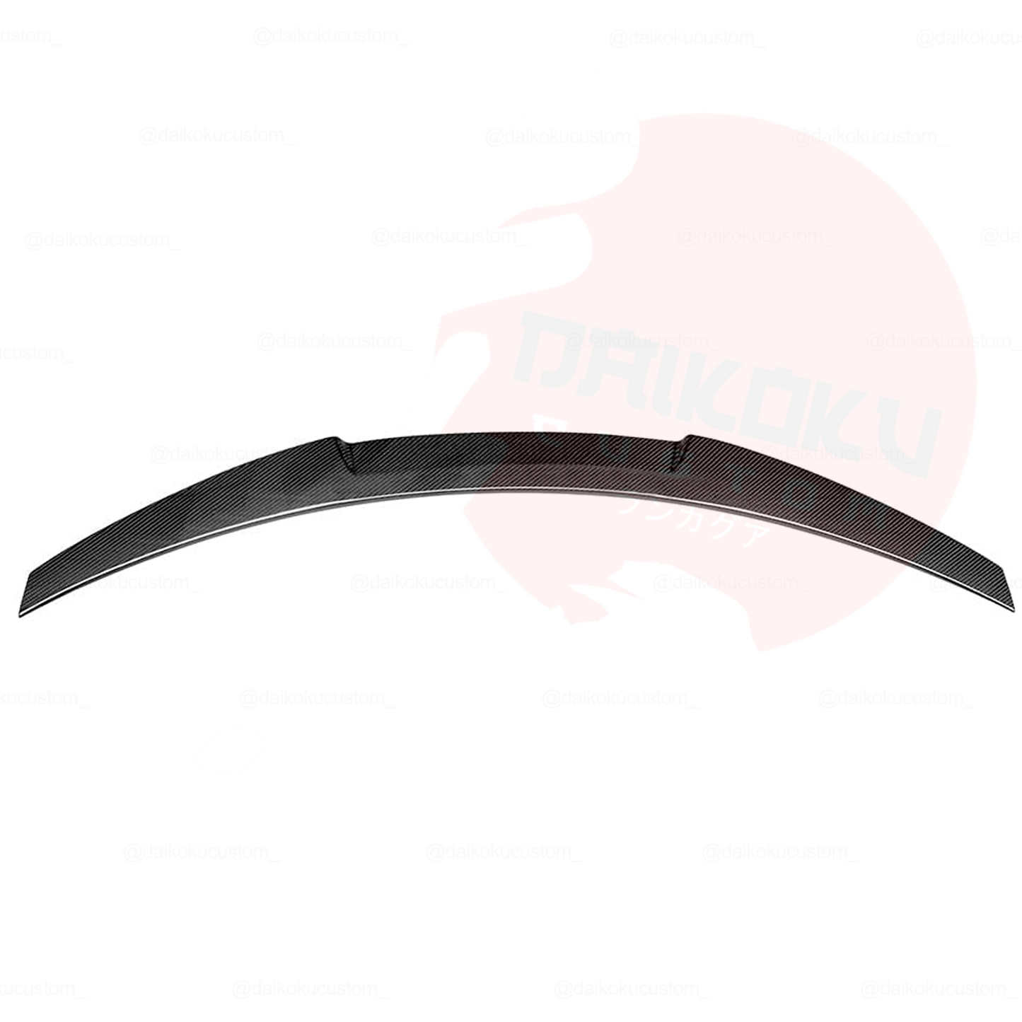 Aleron Lip Spoiler Plastico Abs BMW F22 Tipo Carbono