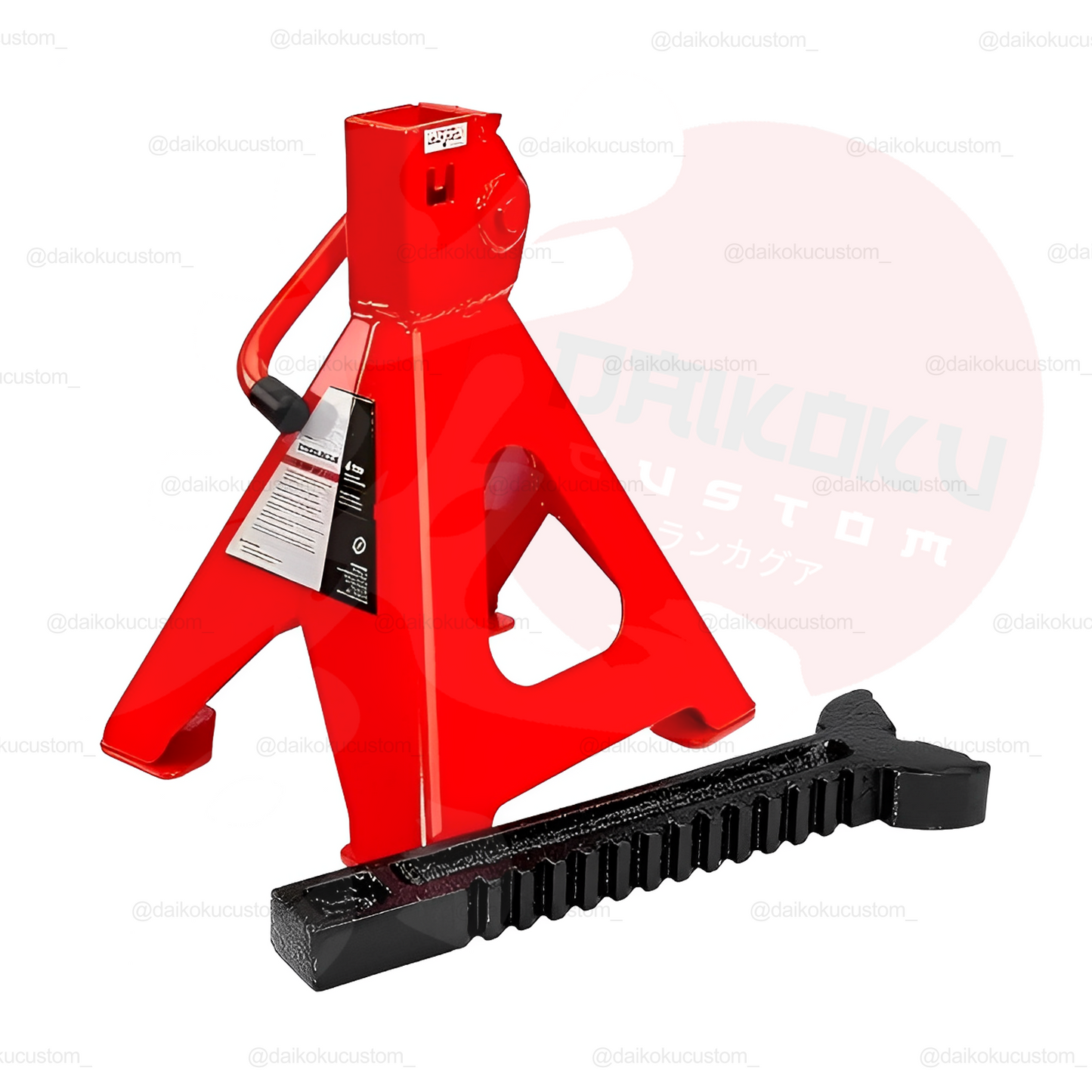 Set X2 Caballete Banquillo Mecanico Auto 3 Toneladas