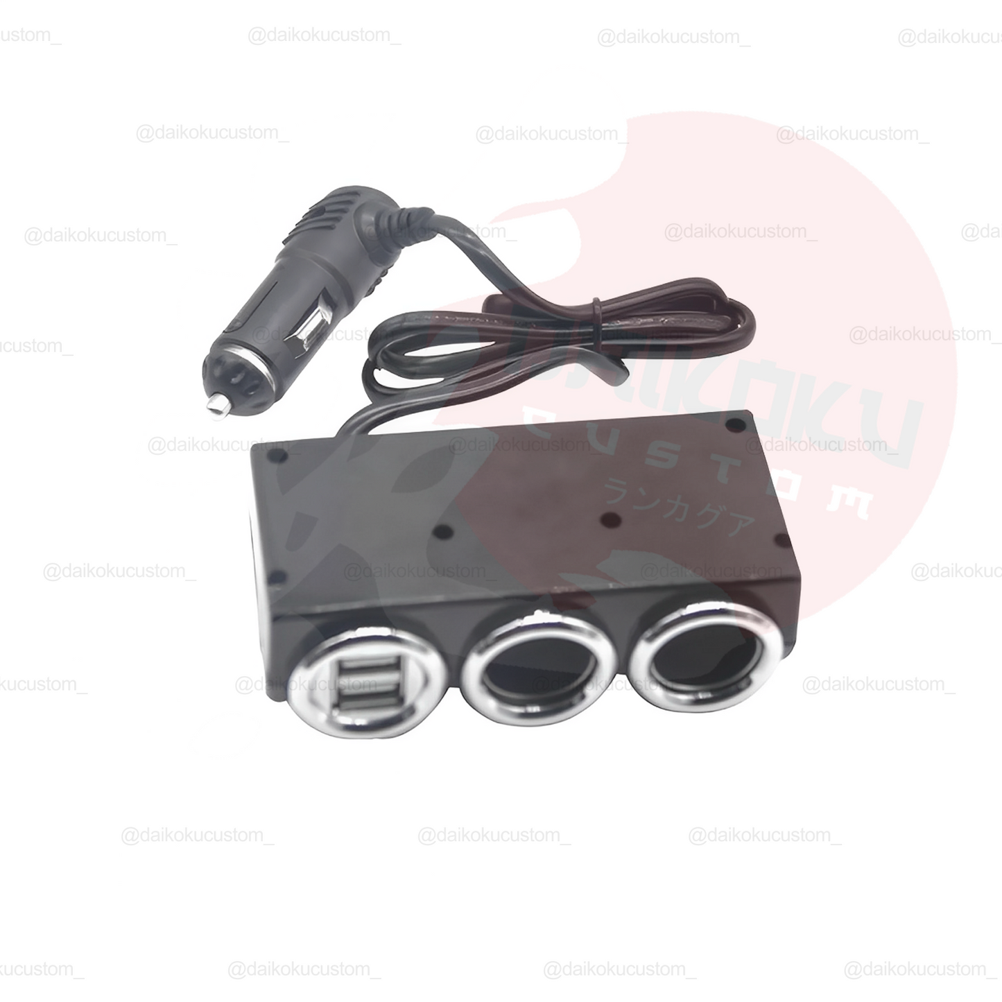 Adaptador Doble Encendedor Cigarrera 2 Usb Pro