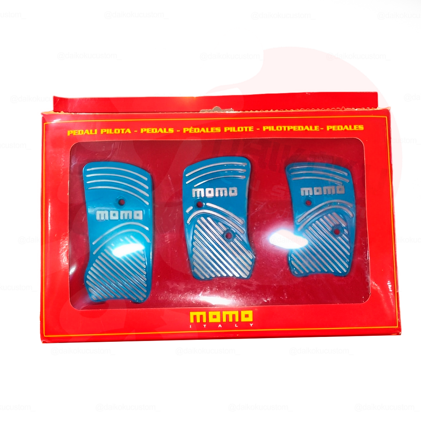 Cubre Pedales Momo Metalicos Diferentes Colores (H82-34)