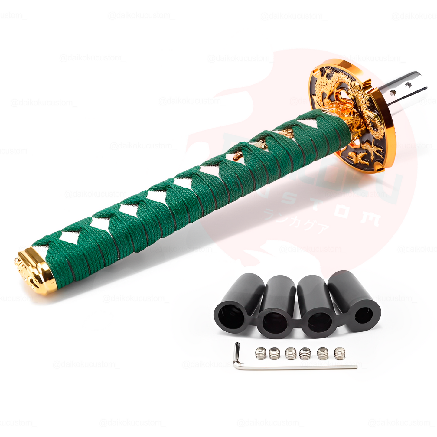 Pomo Katana Eco 20cm Metalico