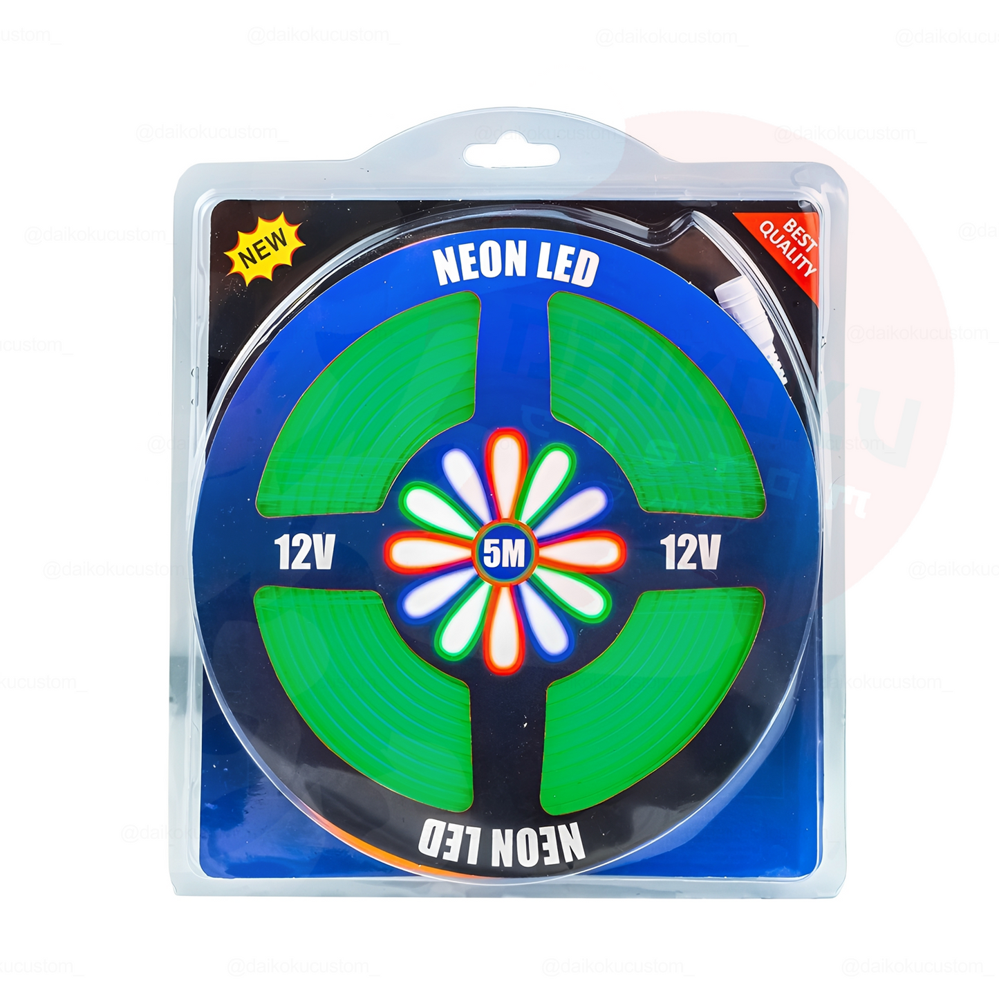 Tira Led Neon 5mt Flexible Colores 12v H83-41