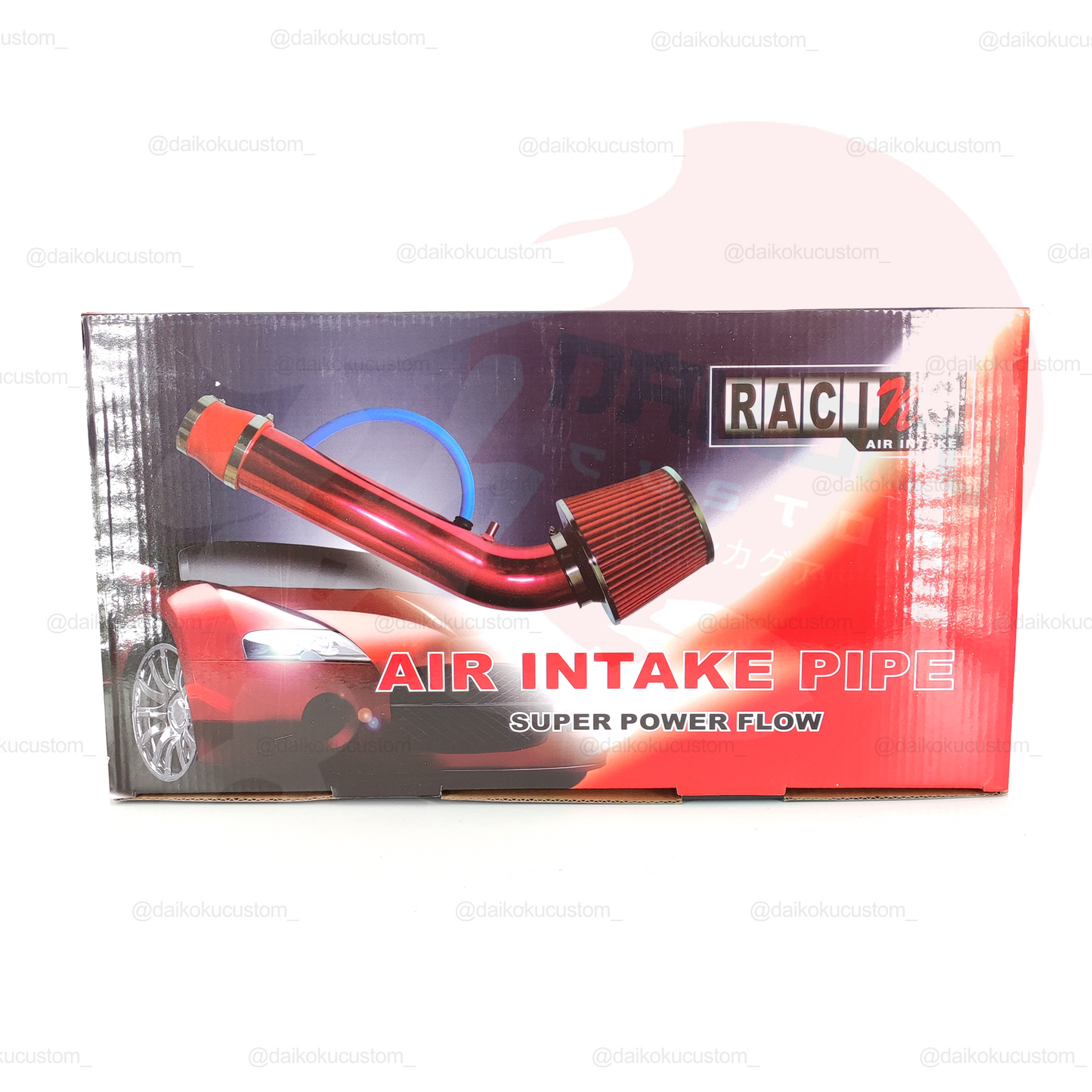 Kit Induccion Corta + Filtro Conico + Abrazaderas 3"