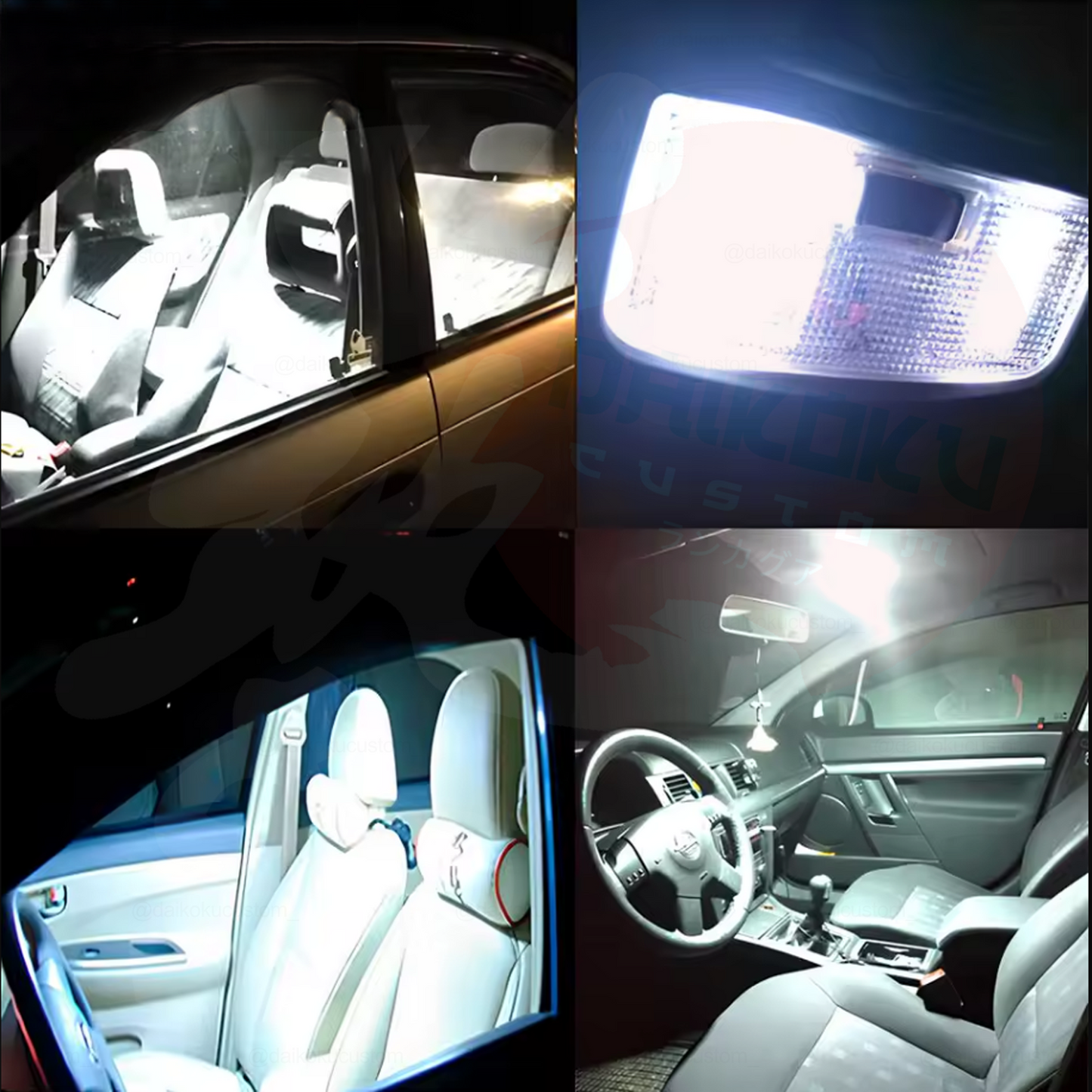 Placa Panel Led Techo Cob Tamaño S + Adaptadores