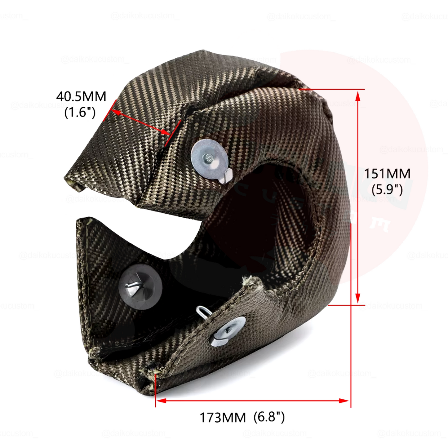 Cubre Turbo Titanio T25/T28 GT25 GT28 GT30 GT35