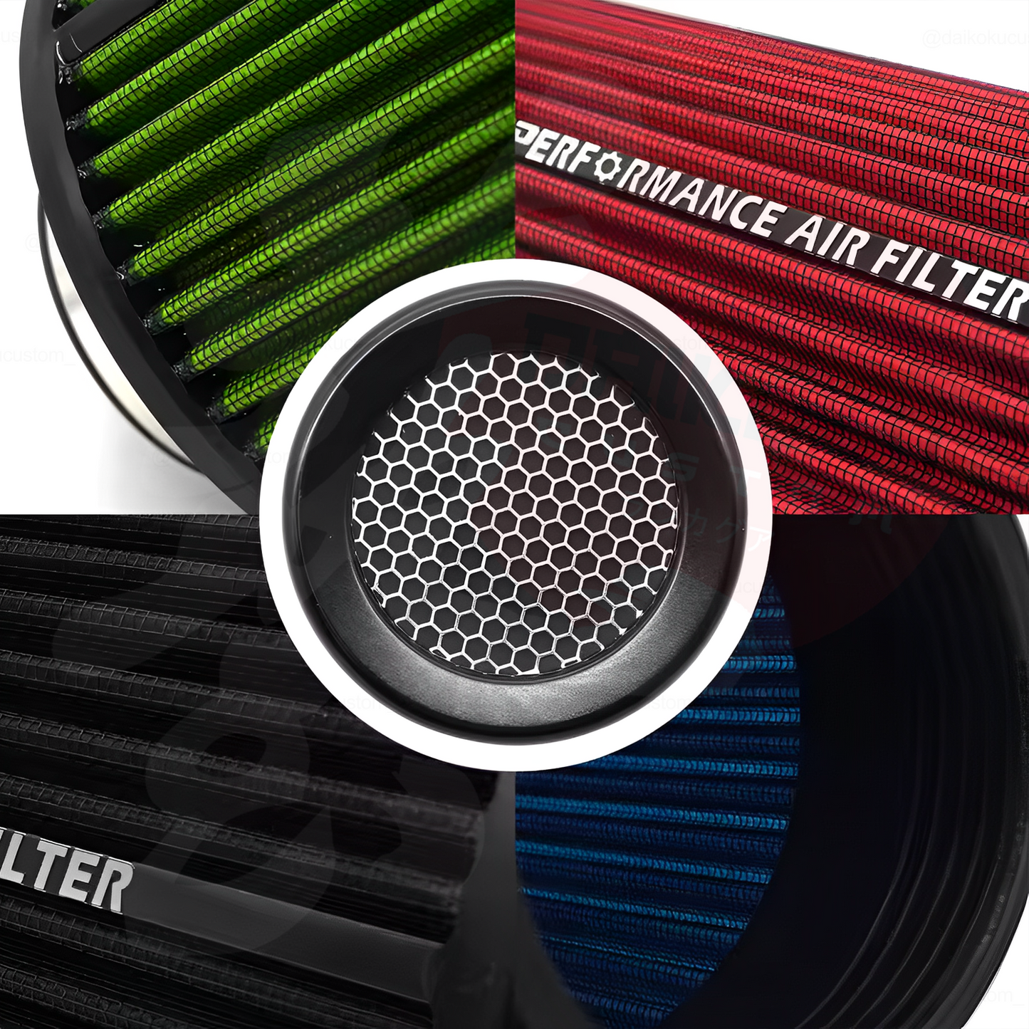 Filtro Conico Tipo Panal S/M Universal 3"
