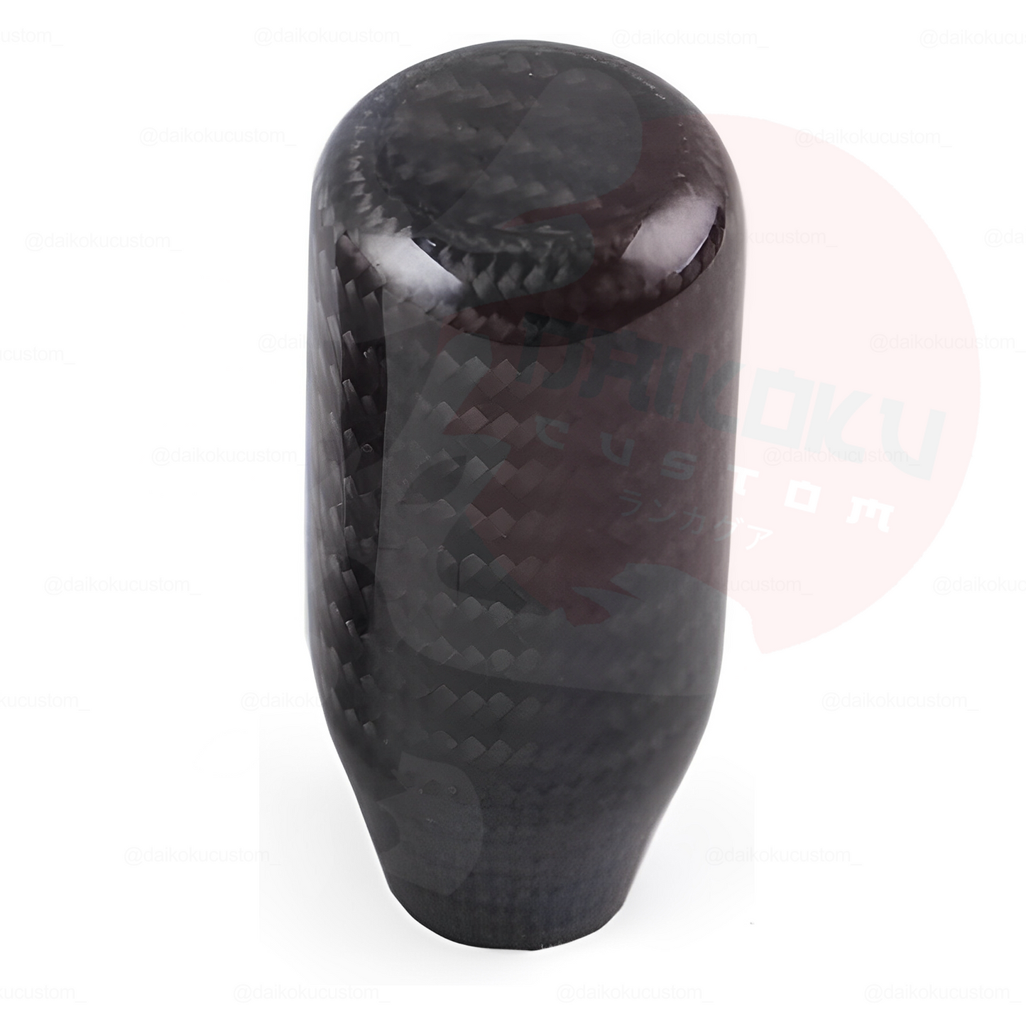 Pomo Carbono Clasico Corto H54-30 70mm