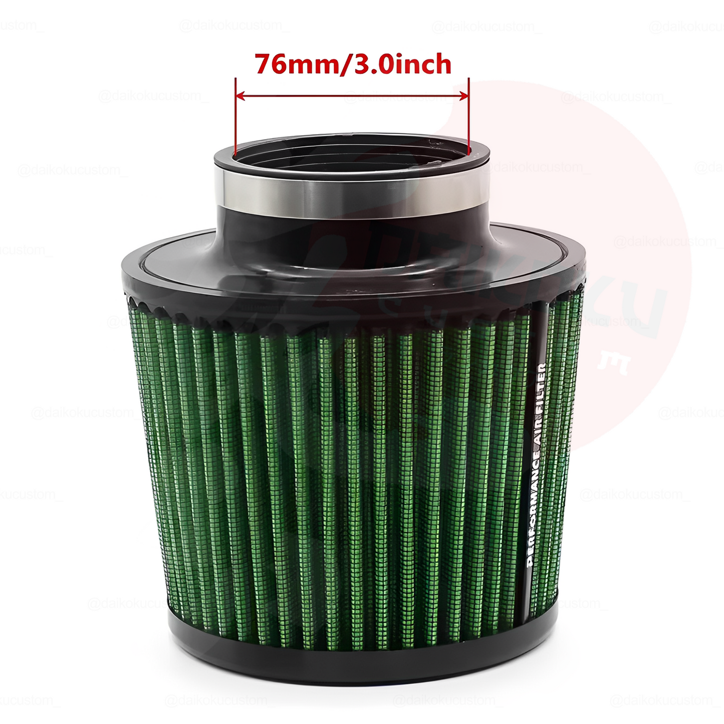 Filtro Conico Tipo Panal S/M Universal 3"