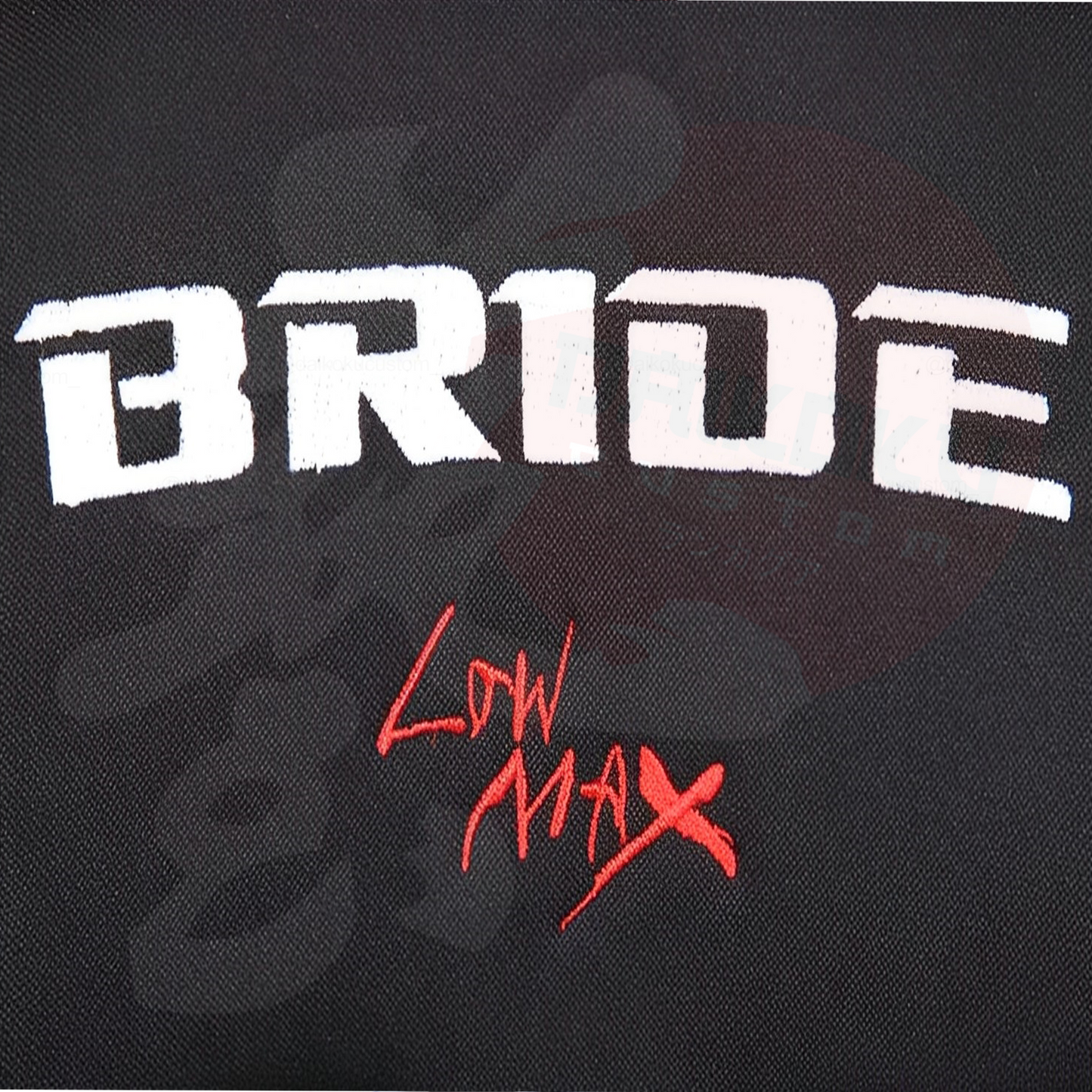 Butacas Bride Low-Max Negro X2