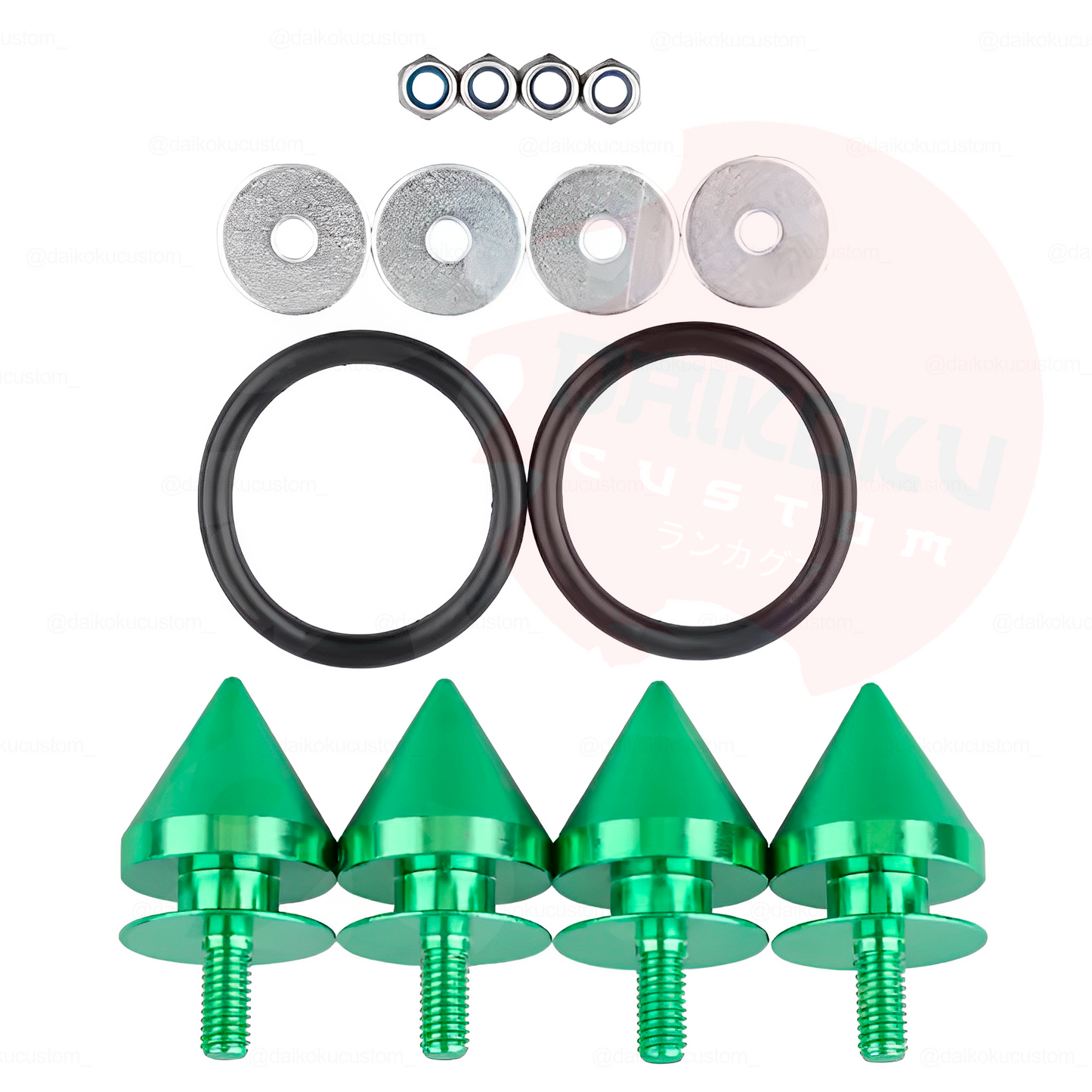 Sujetador Punta + Elasticos Parachoque