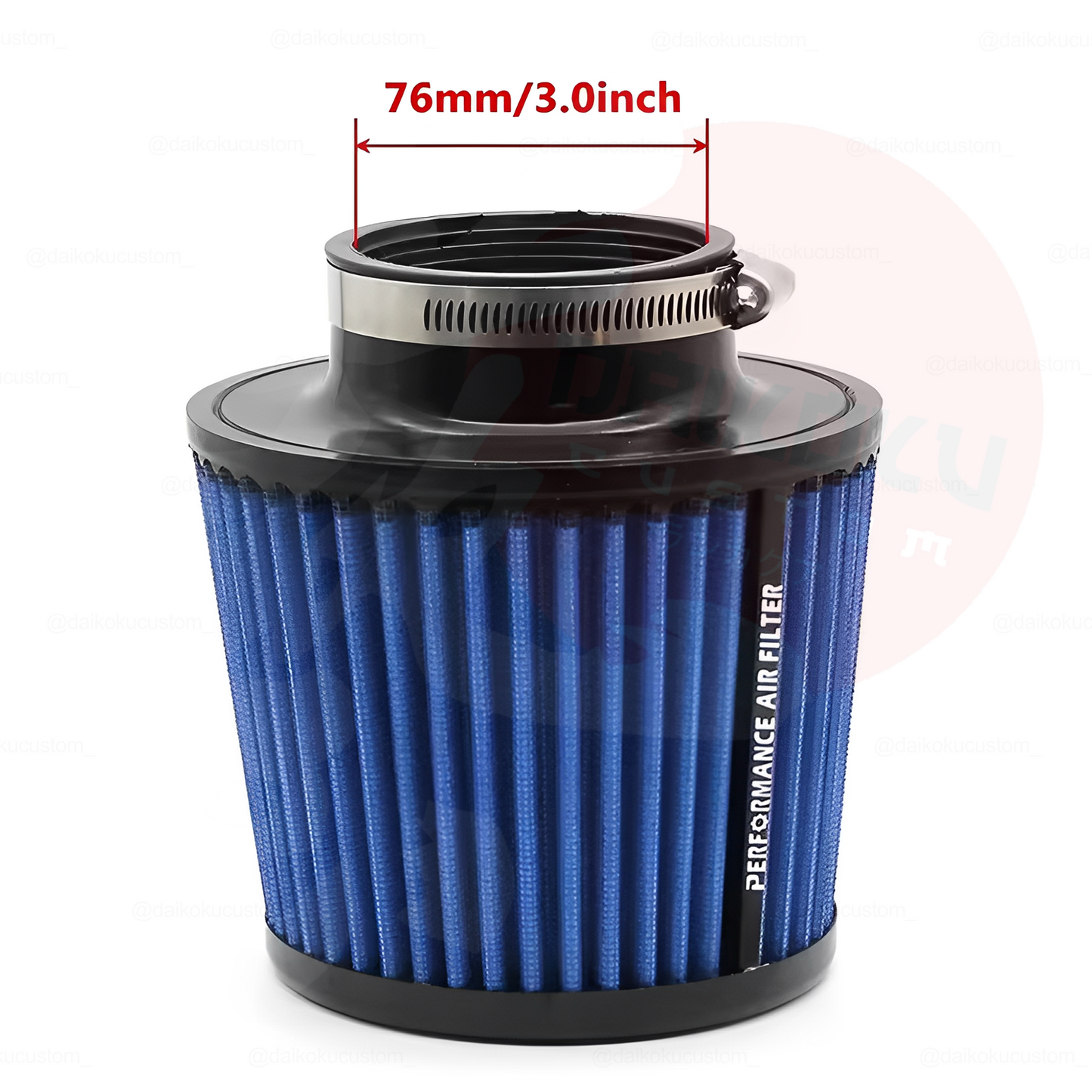Filtro Conico Tipo Panal S/M Universal 3"