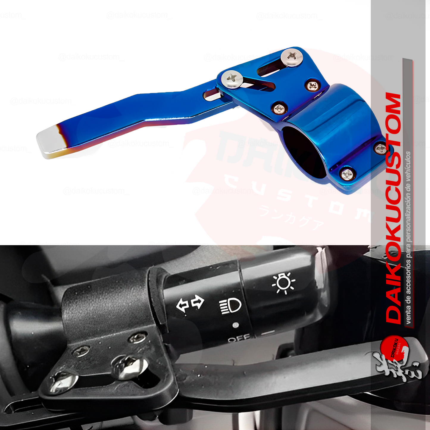 Extensor Telecomando Direccionales JDM Ionizado Completo