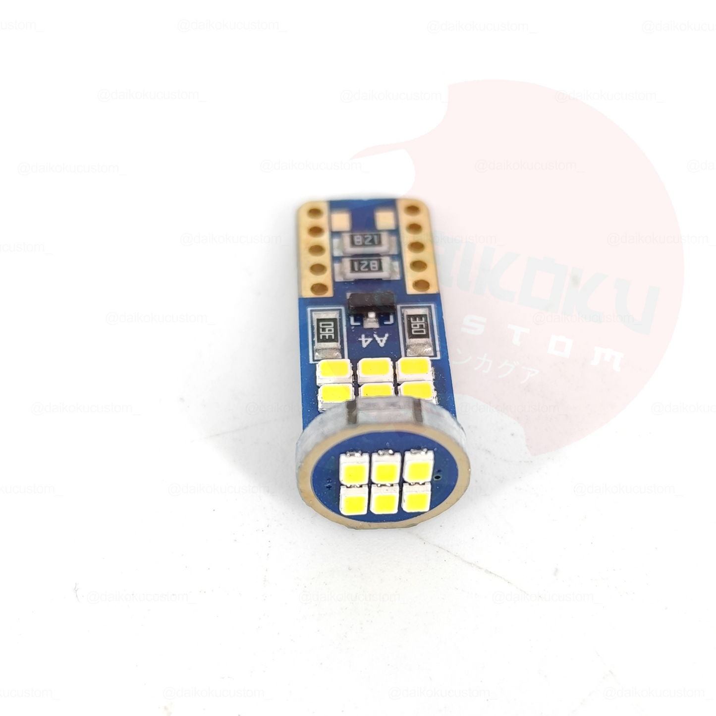 1 Ampolleta Led T10 18 Led Canbus 12v Blanco