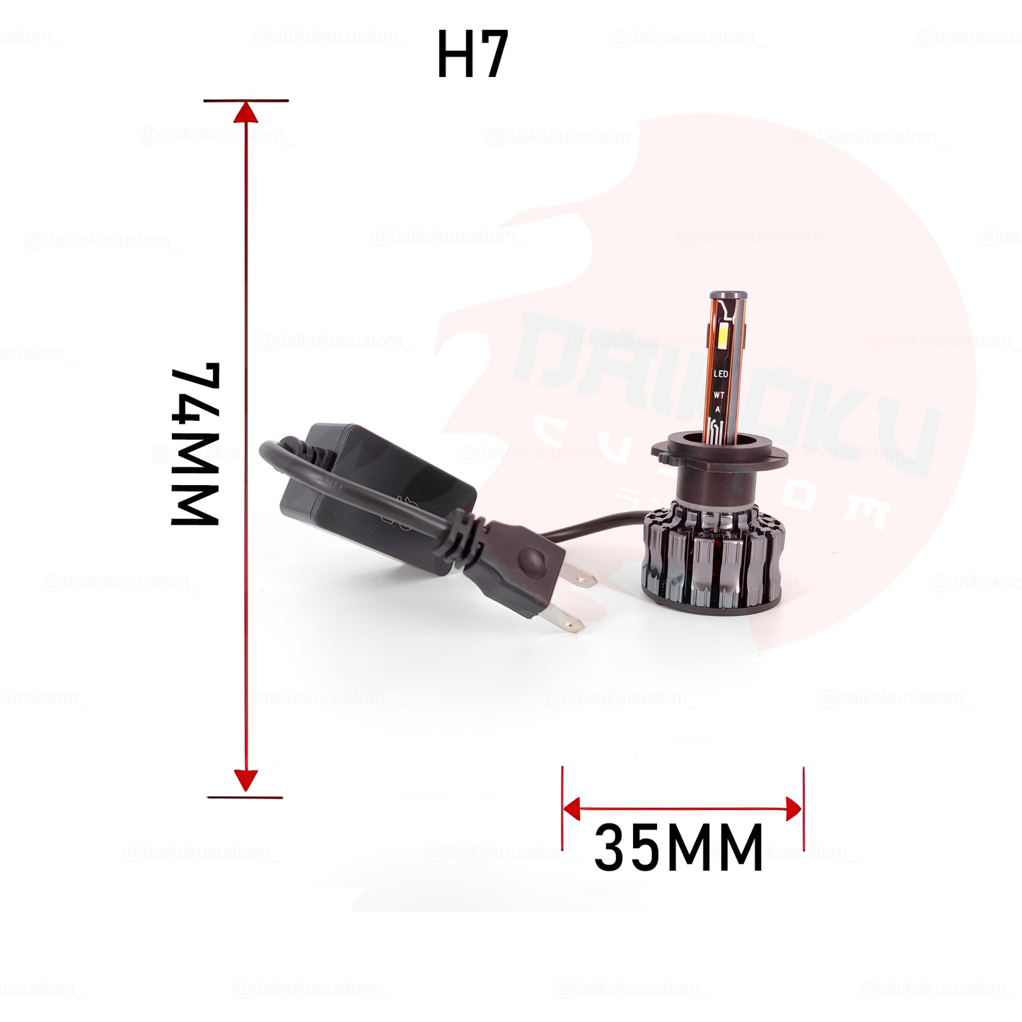 Turbo LED T5S 30.000lm Diferentes Modelos