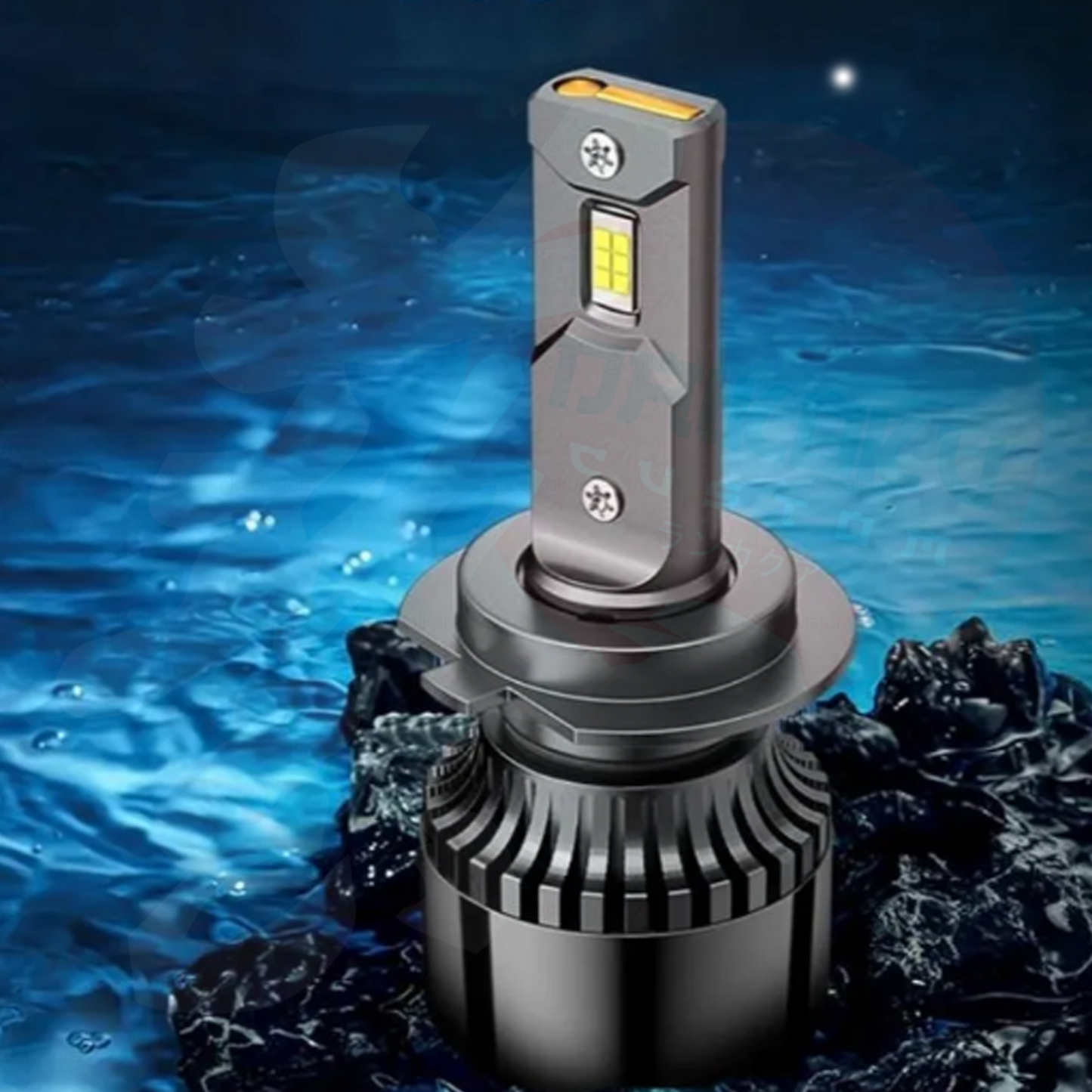 Kit Luces Turboled 30000 Lm,300w H4 H7 H11 H1 H3/k15