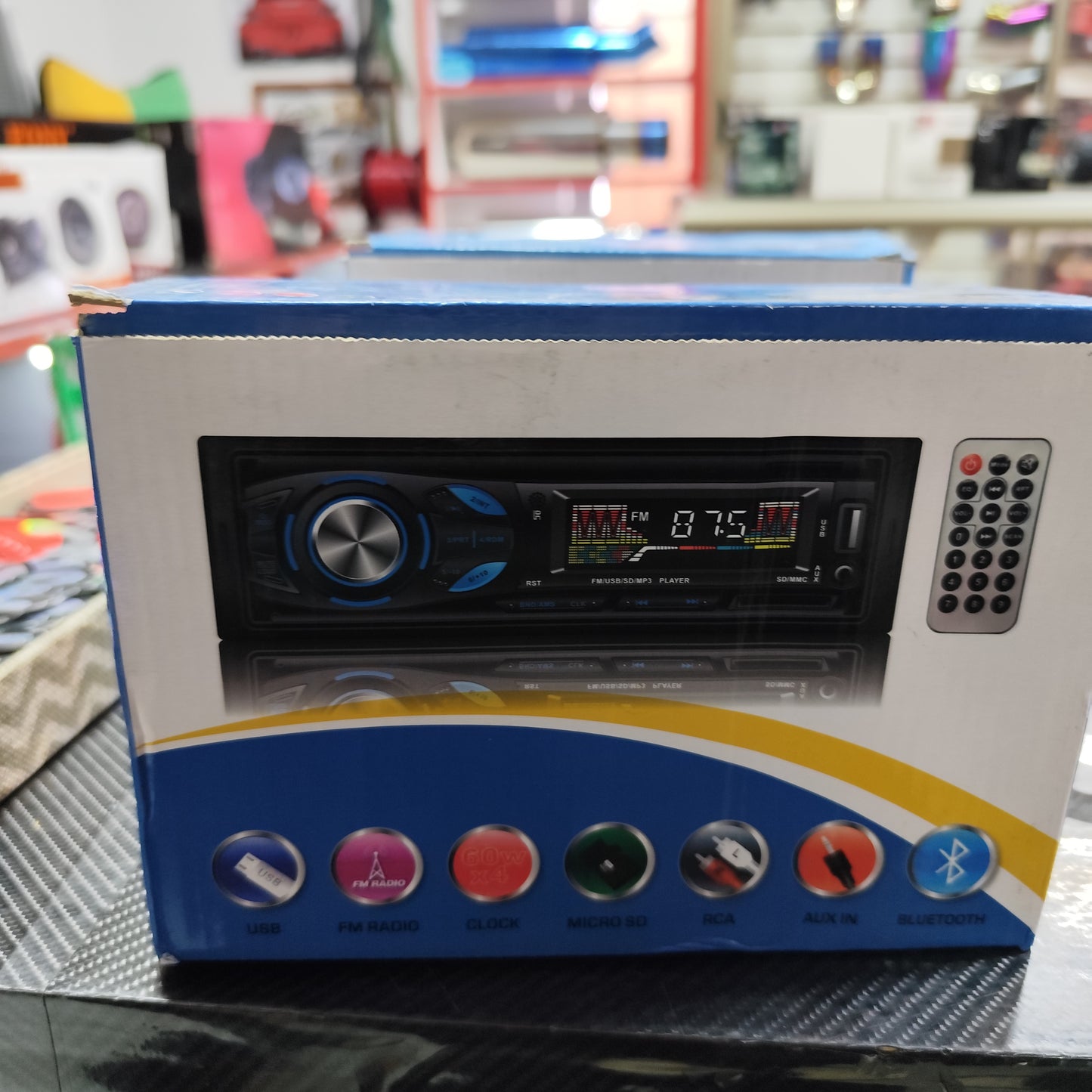Radio Panel Incorporada Bluetooth 1 Din Universal