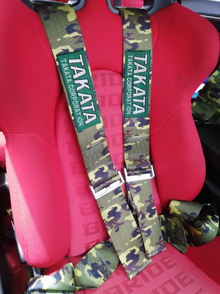 Cinturon 5 Puntas Takata Camuflaje (Unidad)